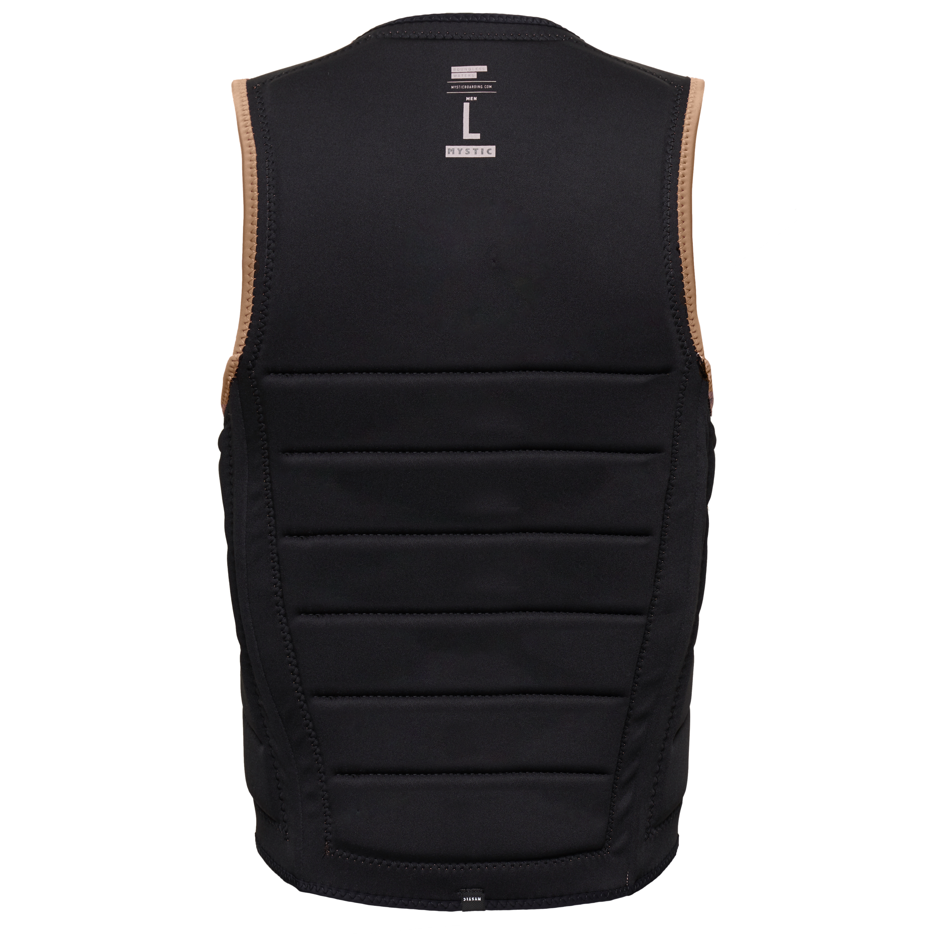Mystic The Dom Fzip Gilet Impact Wake Marron