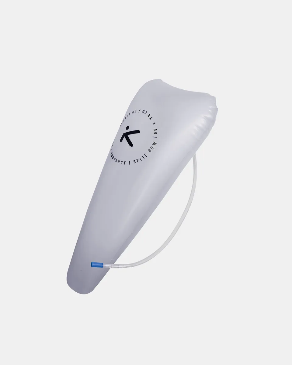 Hiko Buoyancy V2 sac gonflable avant kayak 10 L fendu