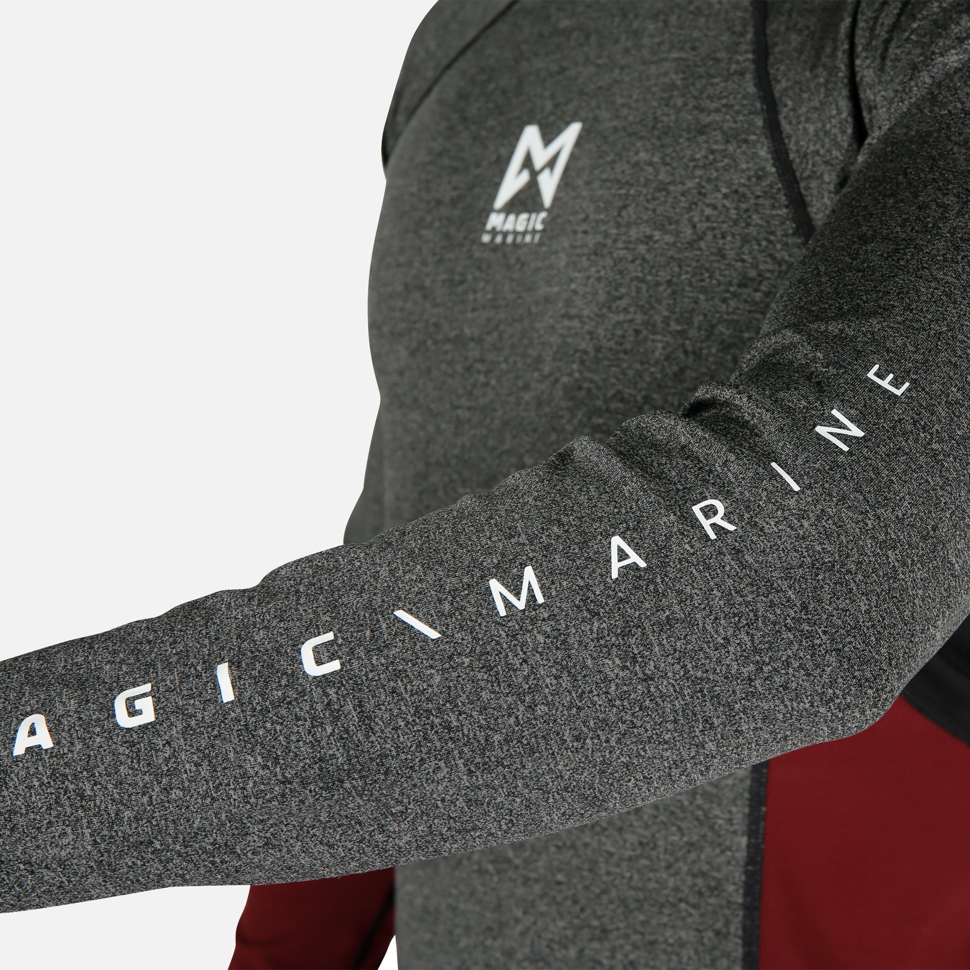 Magic Marine Energy Rashvest L/S lycra manches longues rouge
