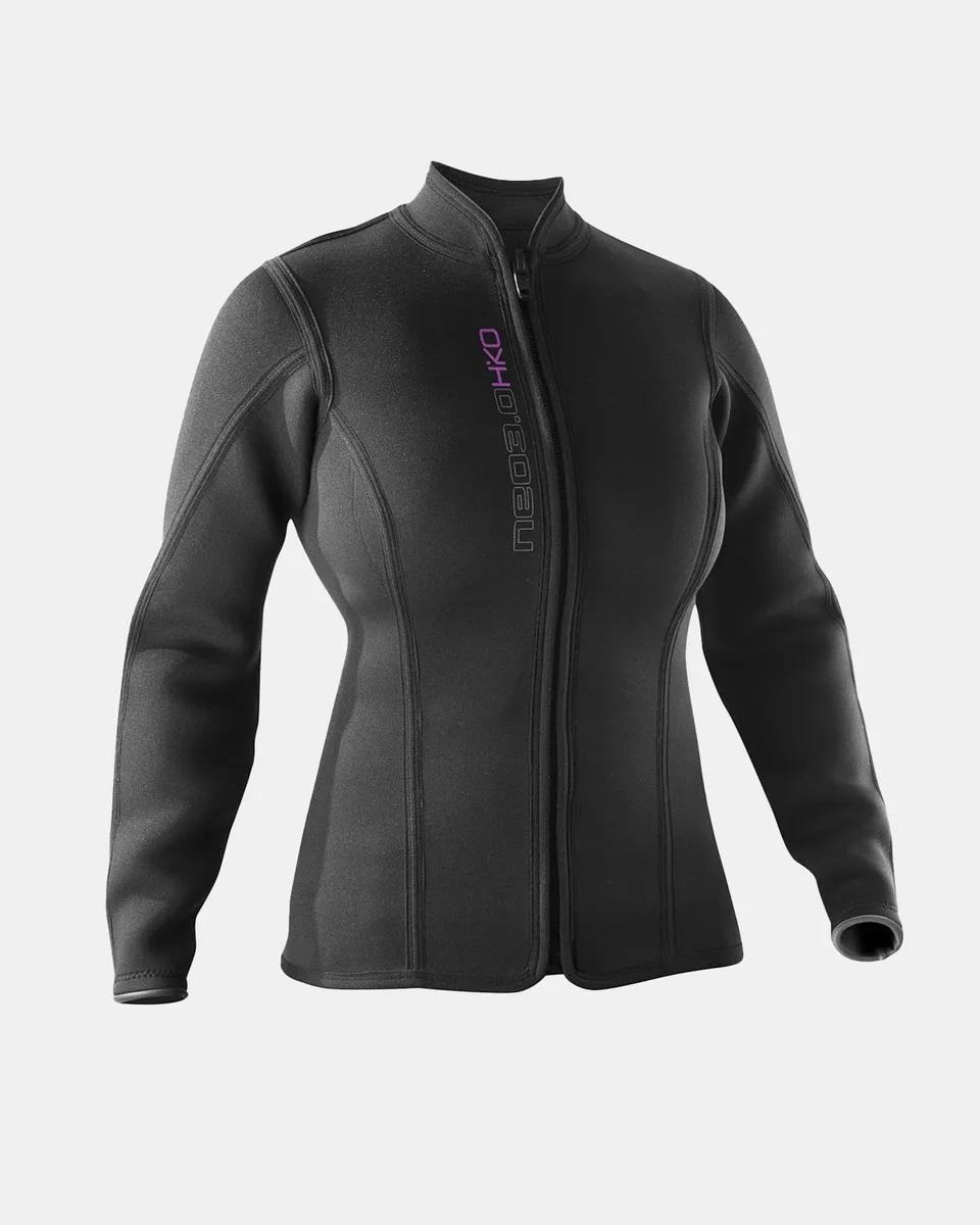 Hiko Neo 3.0 veste néoprène femme noir W46