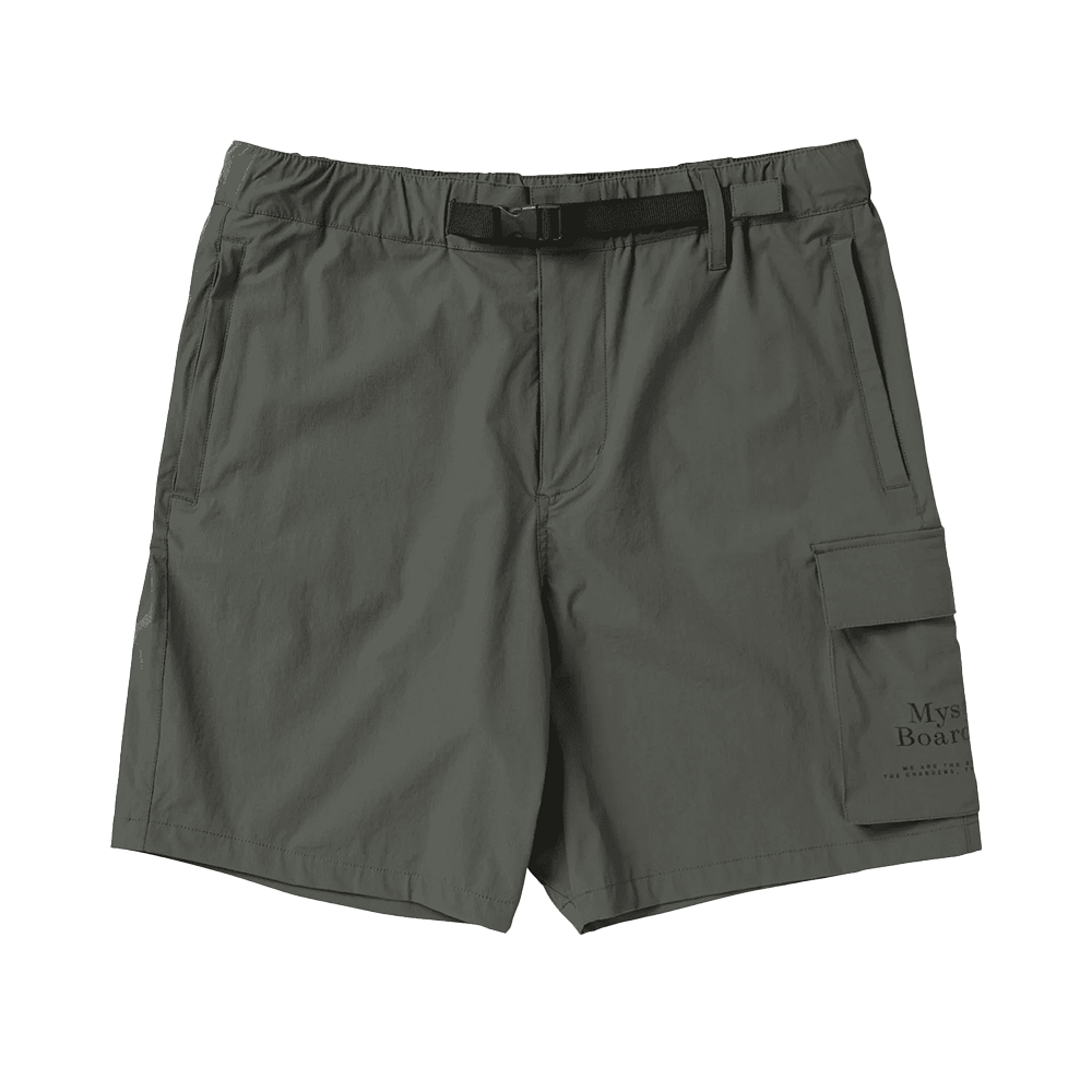Mystic Meridian Hybrid short homme vert ripstop