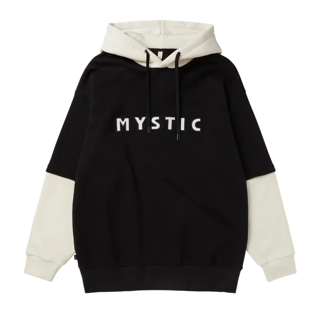 Mystic Overseas Hoodie Sweat sweat femme noir oversize