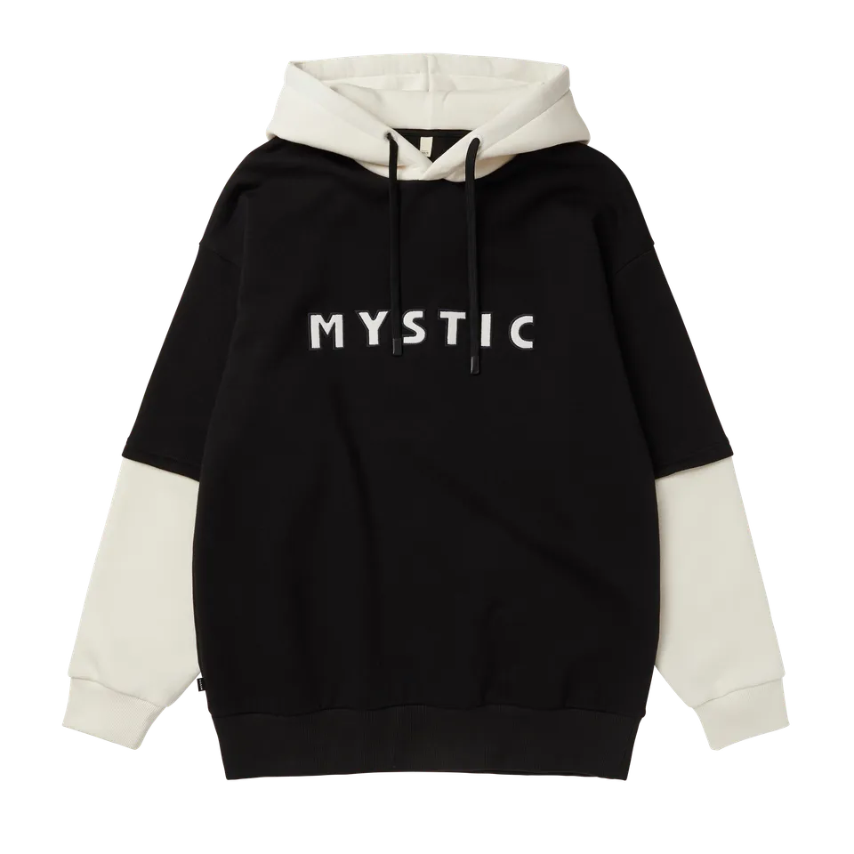 Mystic Overseas Hoodie Sweat sweat femme noir oversize