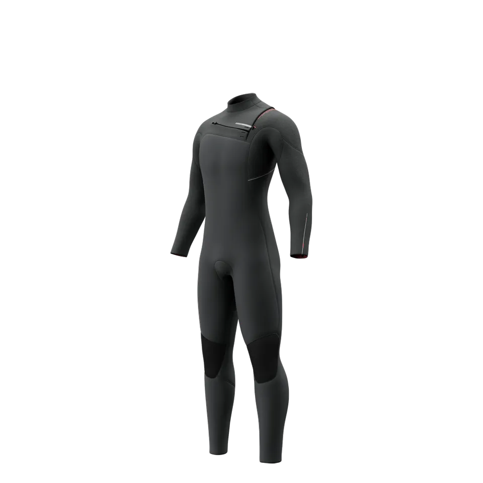 Mystic Majestic Fullsuit 3/2mm combi front-zip homme M noire