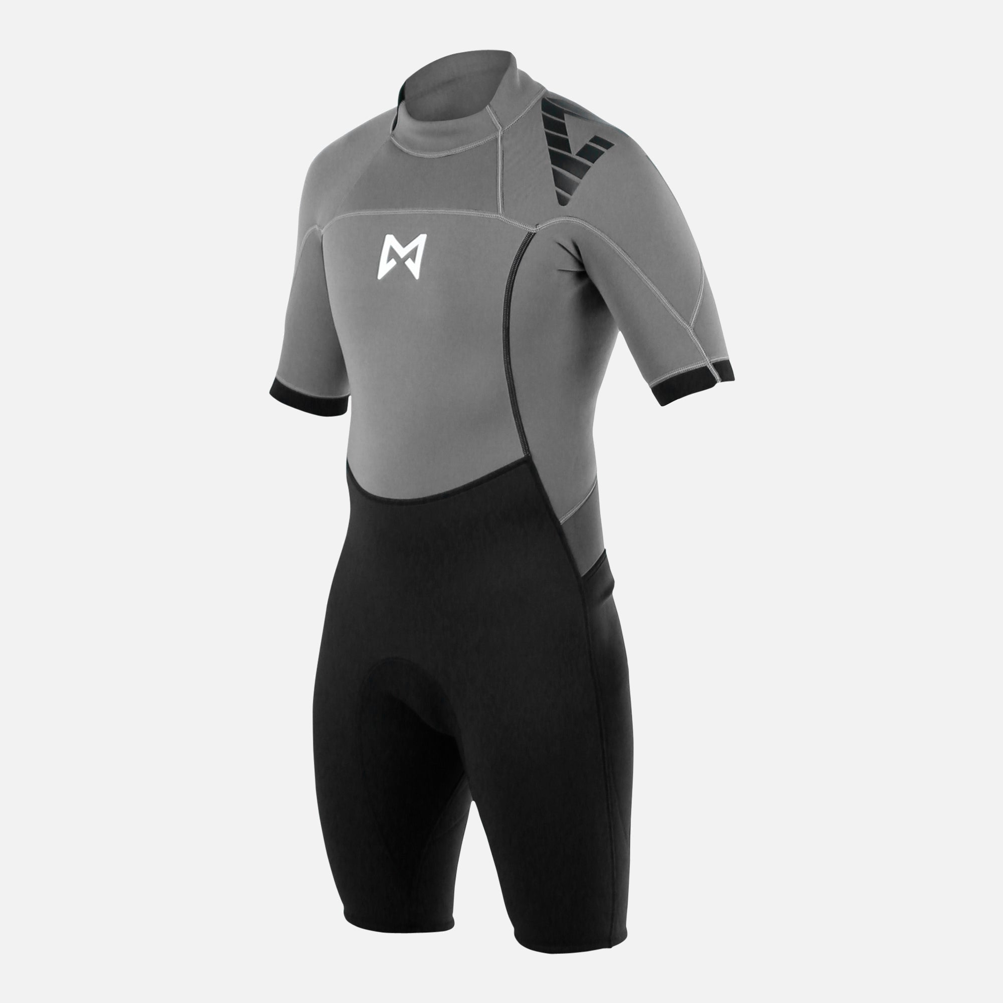 Magic Marine Brand Shorty 3/2mm Combinaison Bleu Back Zip