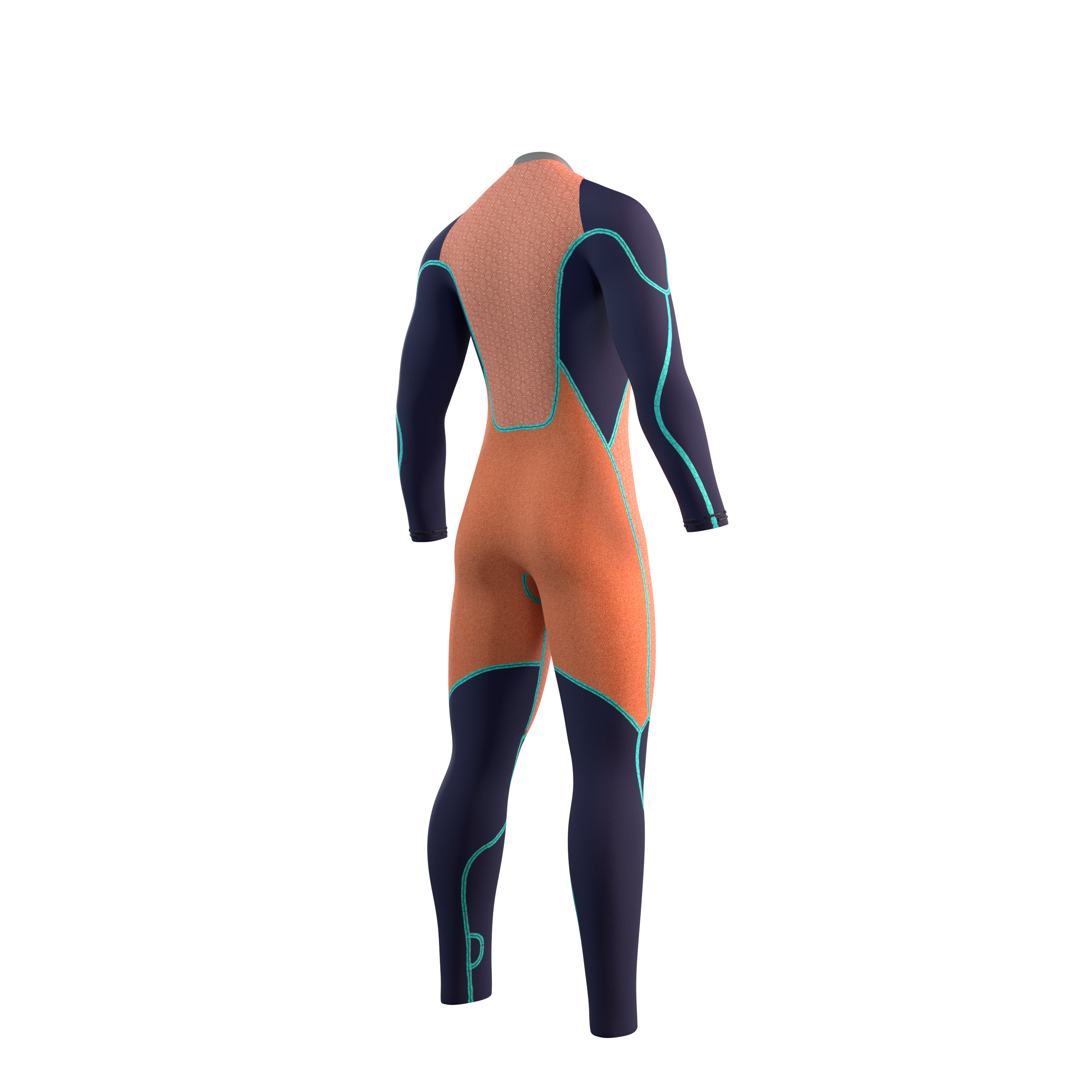 Mystic Majestic Fullsuit 5/4mm combinaison homme back-zip Navy