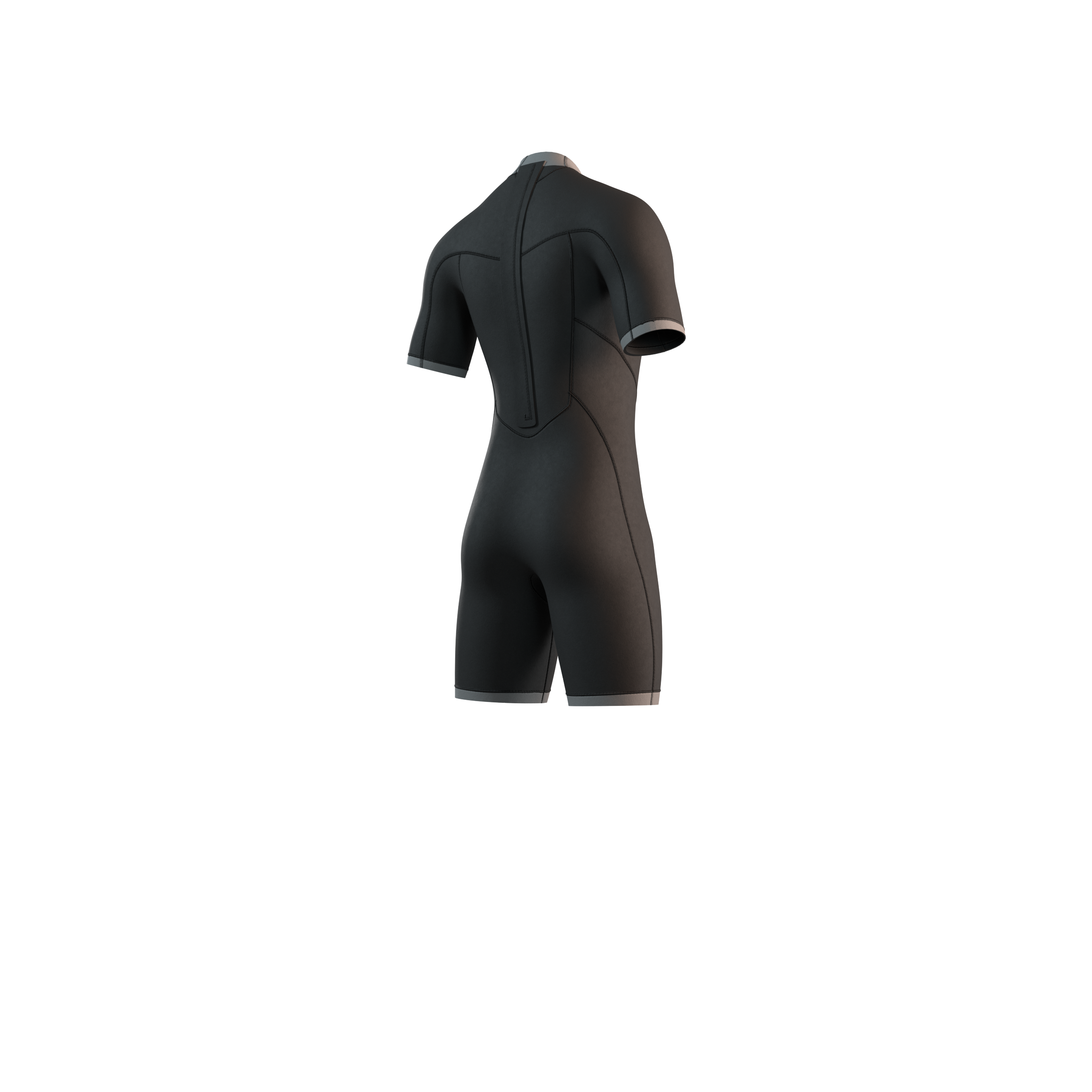 Mystic Brand Shorty 3/2mm Bzip Combinaison Shorty Noir
