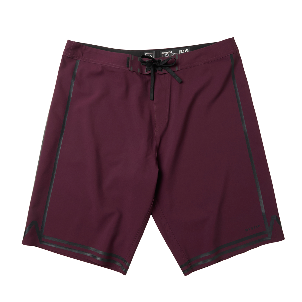 Mystic Truce Boardshort homme bordeaux stretch 4-way