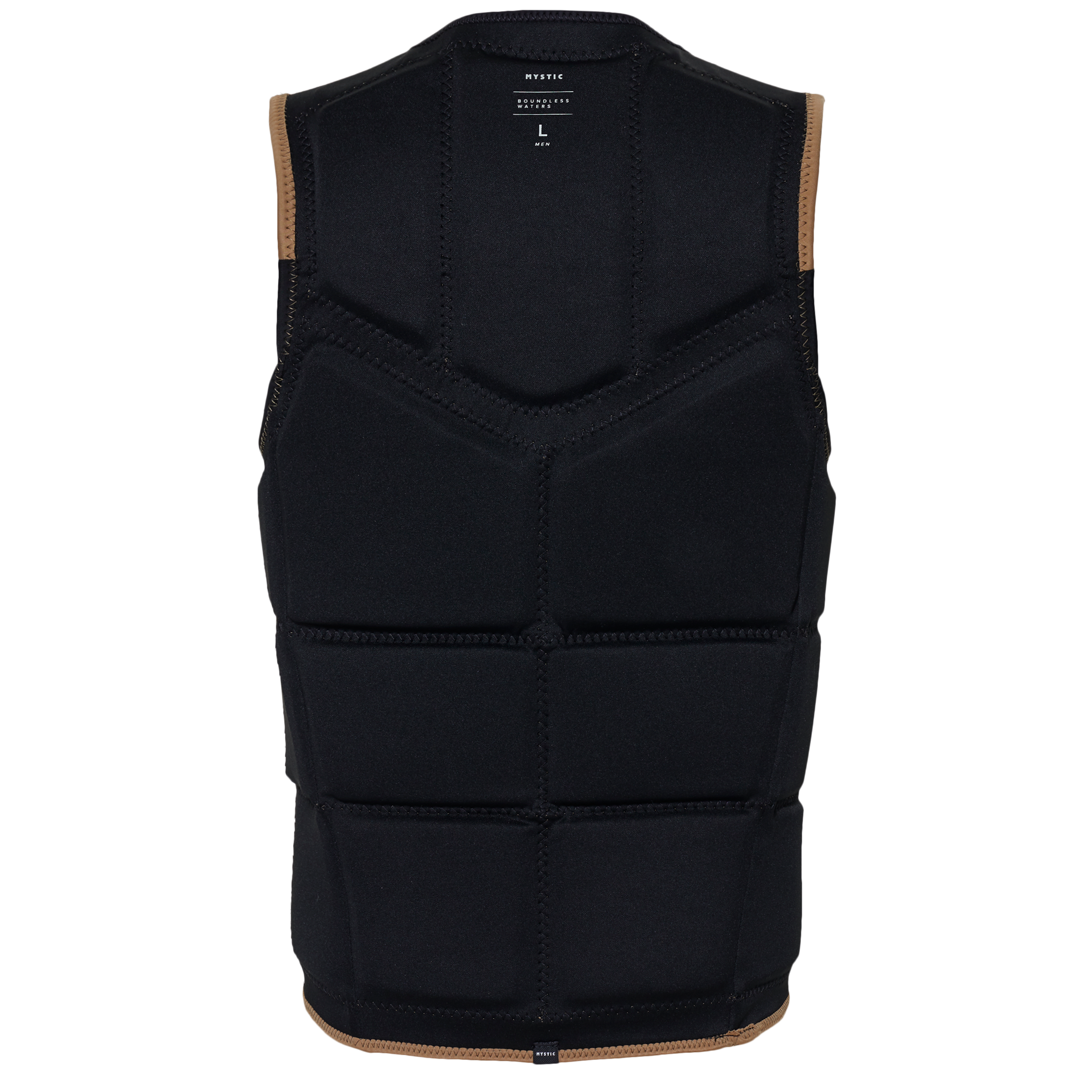Mystic Peacock Impact Vest Fzip Wake brun