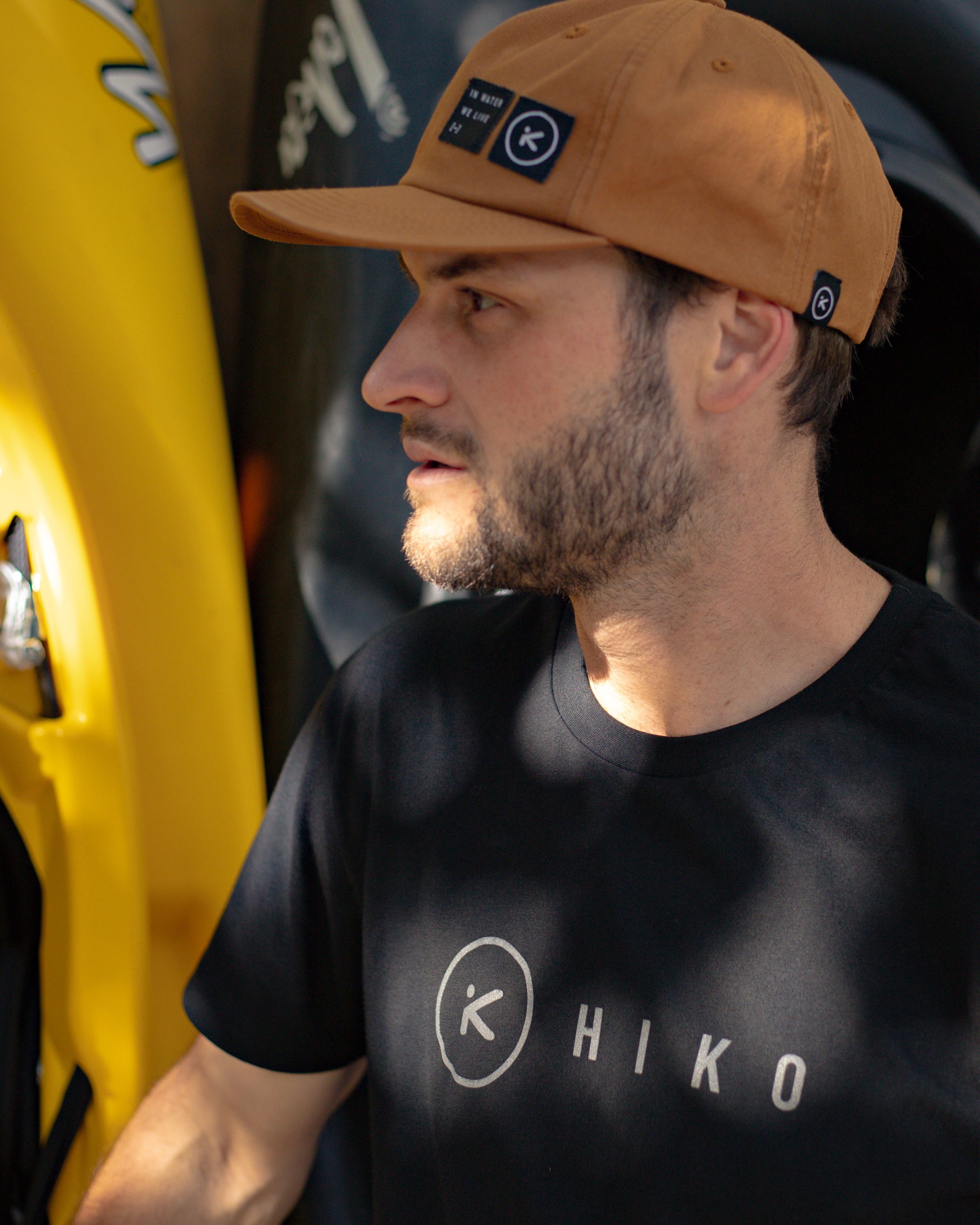 Hiko Nuevo V.2 t-shirt noir M coton pagayeur