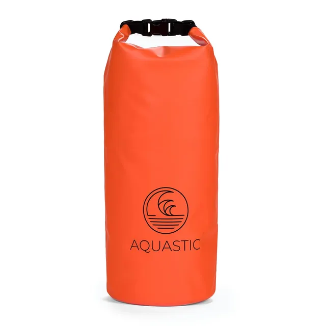 AQUASTIC sac étanche 10 L orange PVC 500D visible