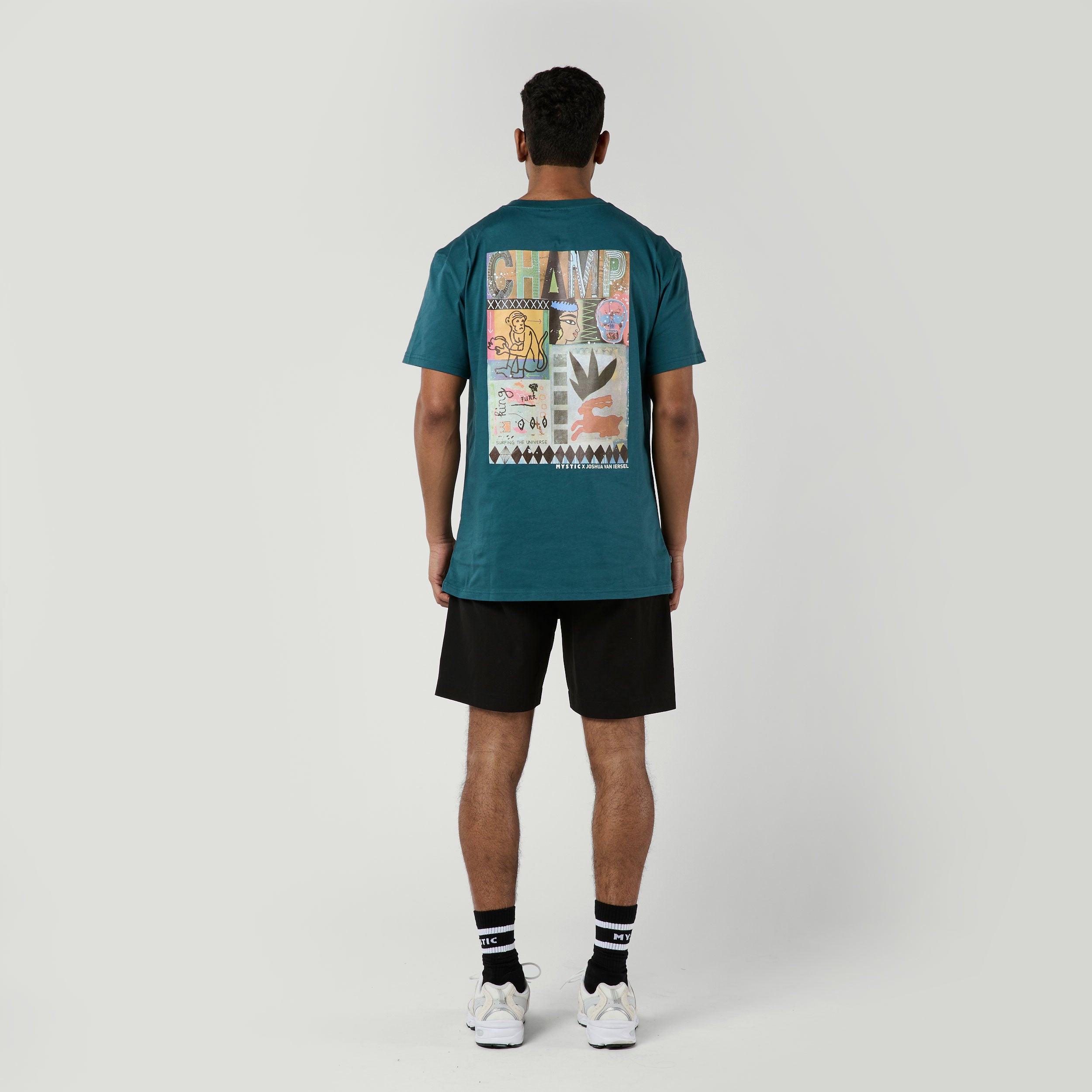 Mystic Funk Tee t-shirt blanc coton artistes