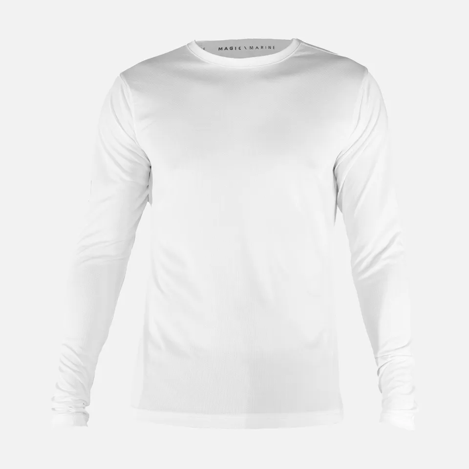 Magic Marine Coast Quickdry L/S t-shirt blanc manches
