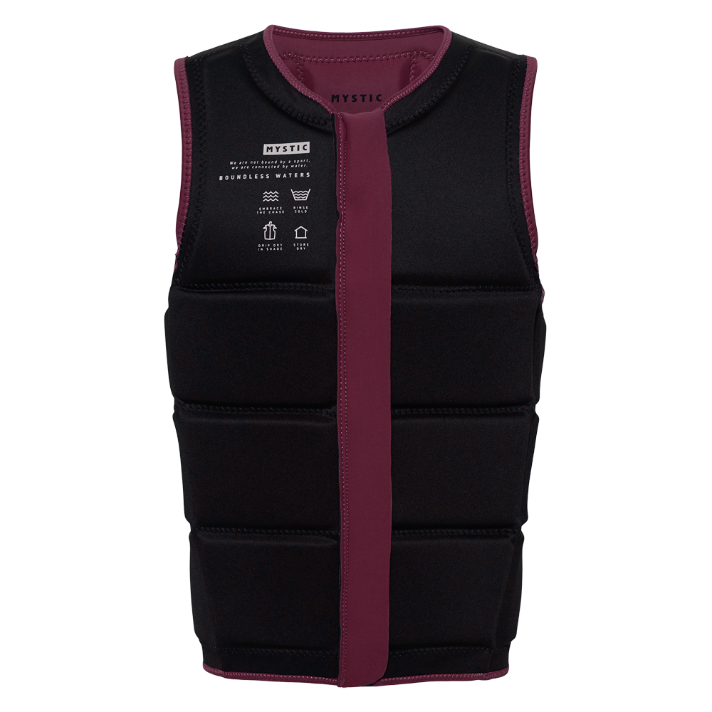 Mystic Star Impact Vest Fzip Wake gilet impact bleu L