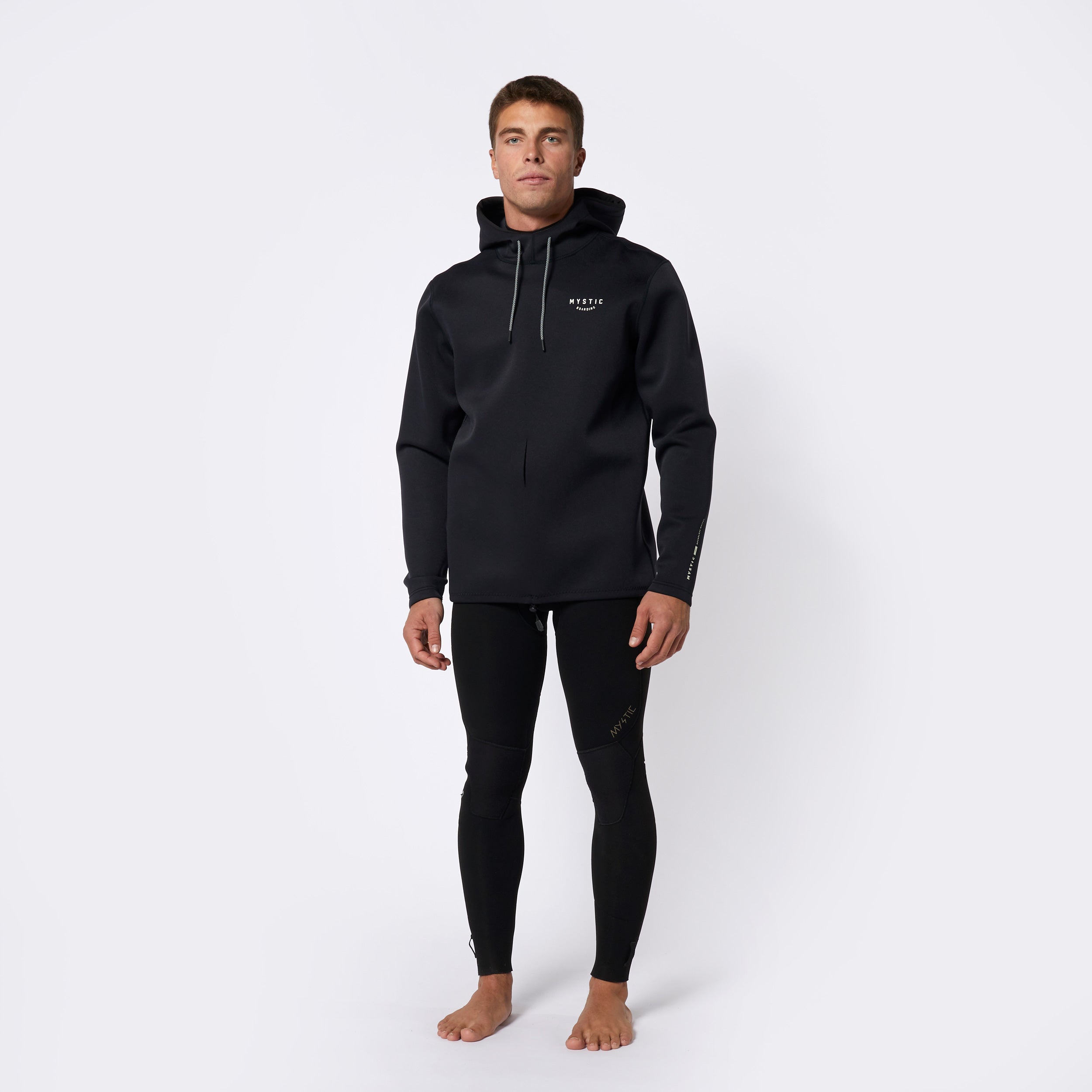 Mystic Haze 2mm hoodie néoprène noir