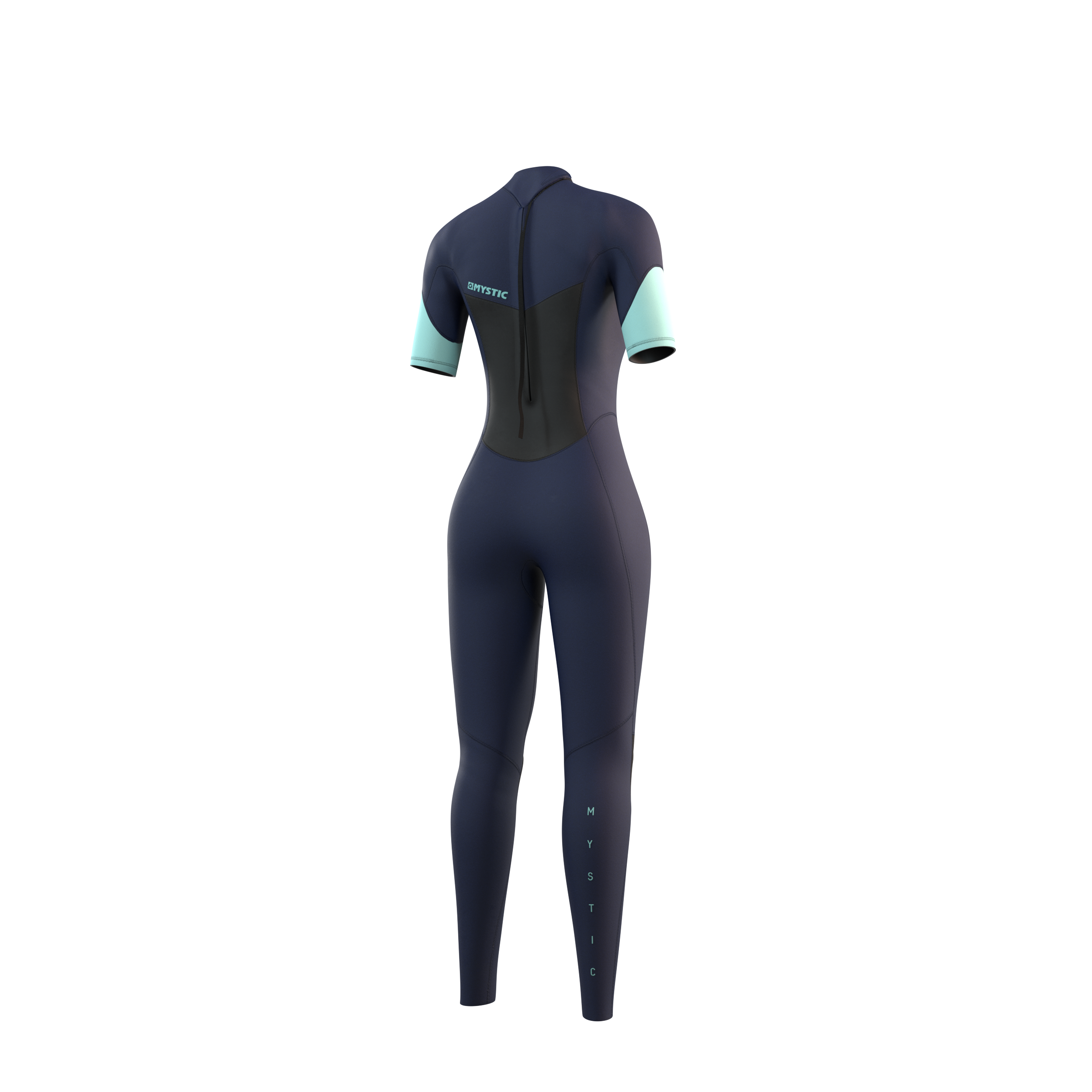 Mystic Brand Shortarm 3/2mm shorty femme bleu