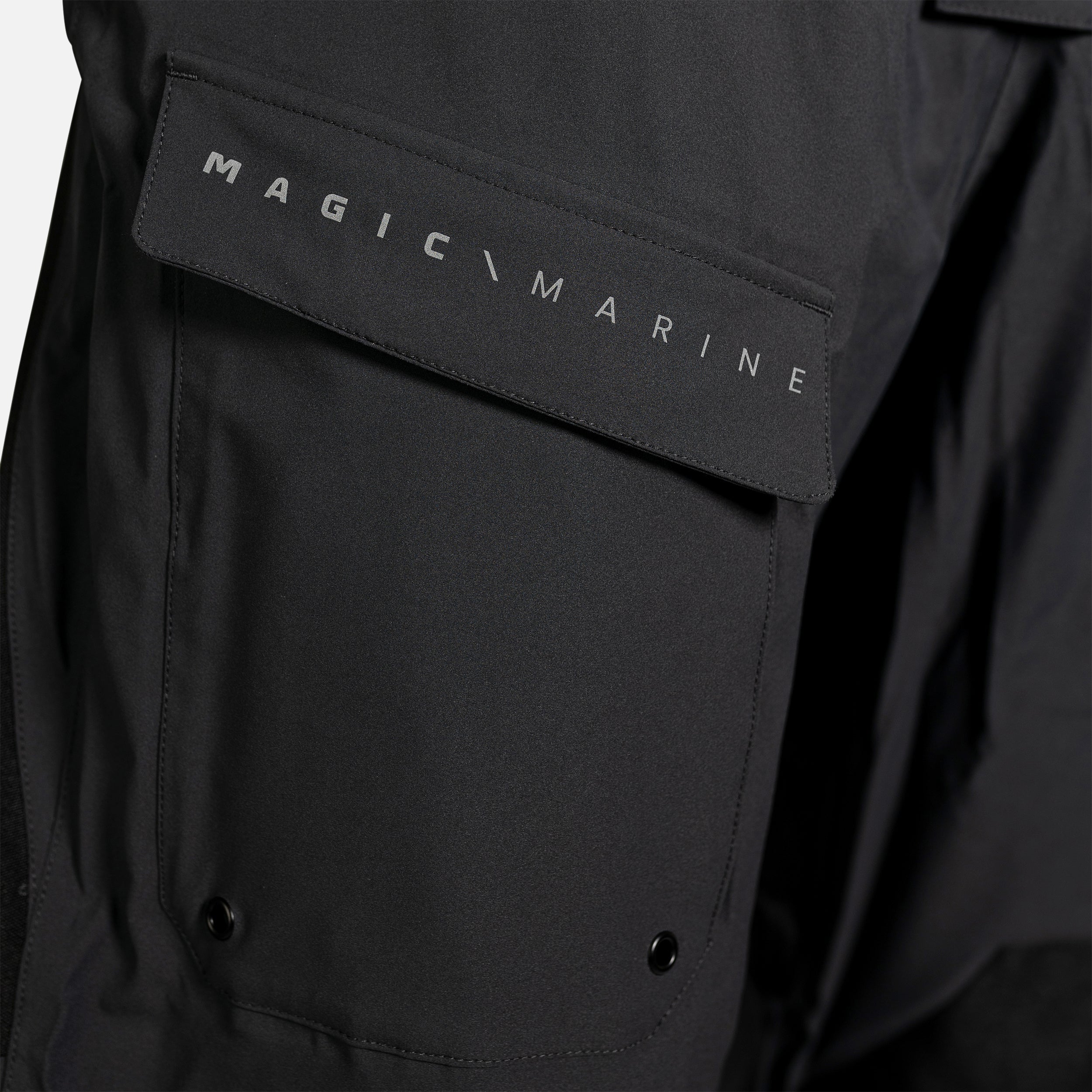 Magic Marine Racing Salopette 3 Layer ciré gris M