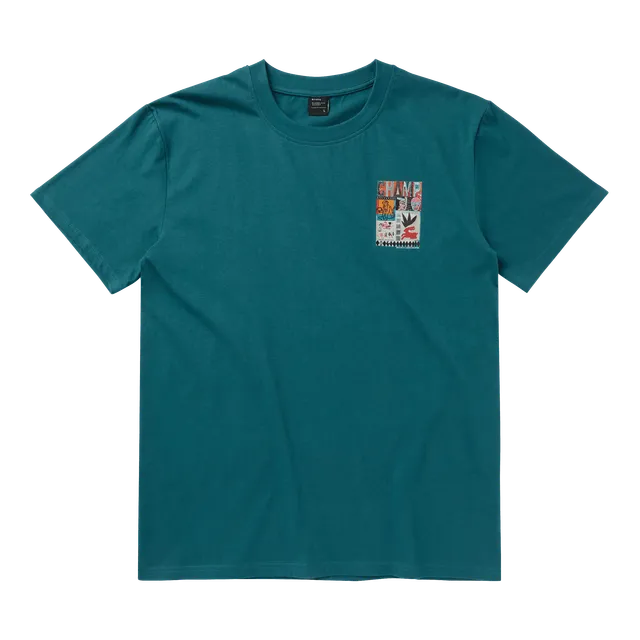 Mystic Funk Tee t-shirt blanc coton artistes