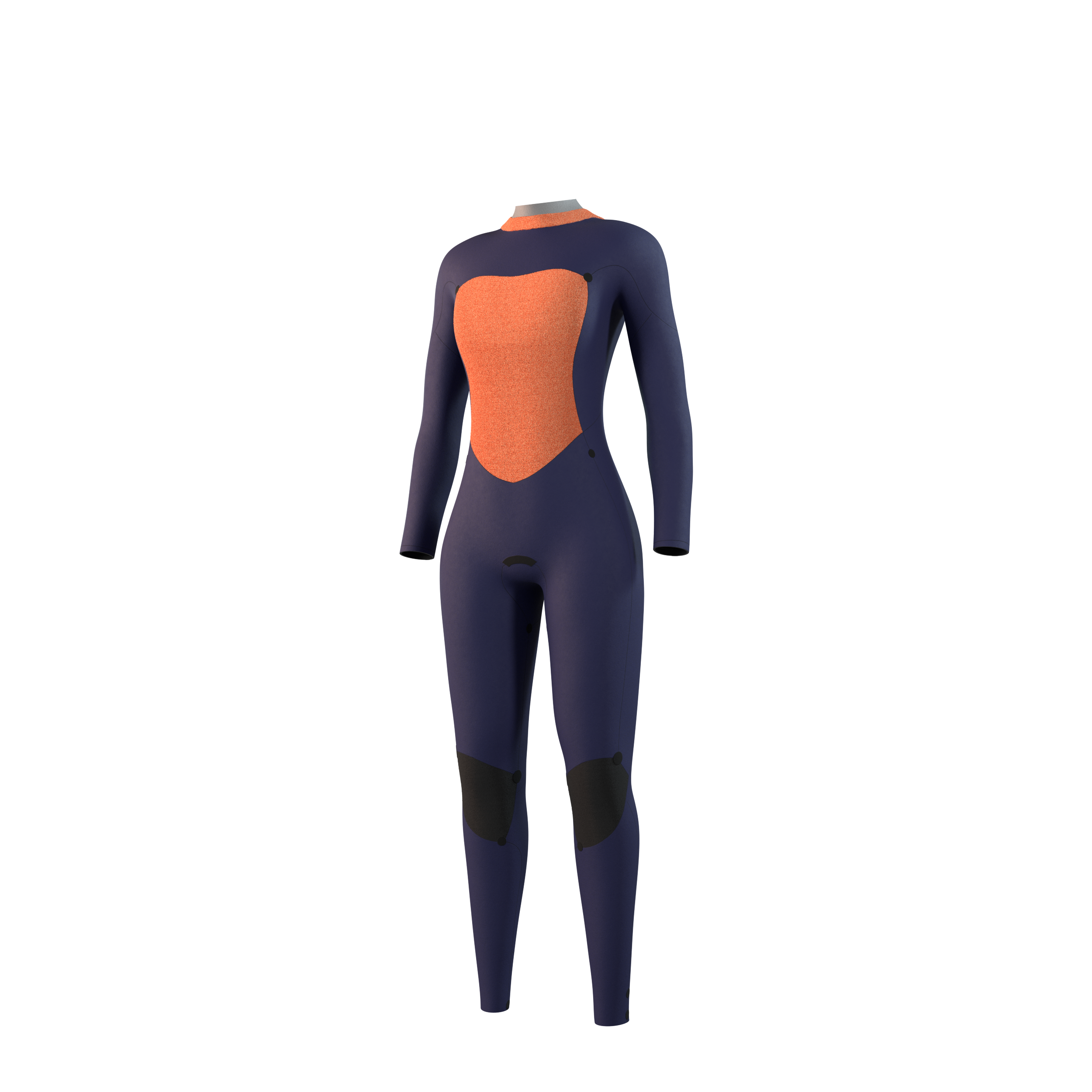 Mystic Star Fullsuit 3/2mm Bzip combinaison femme noir