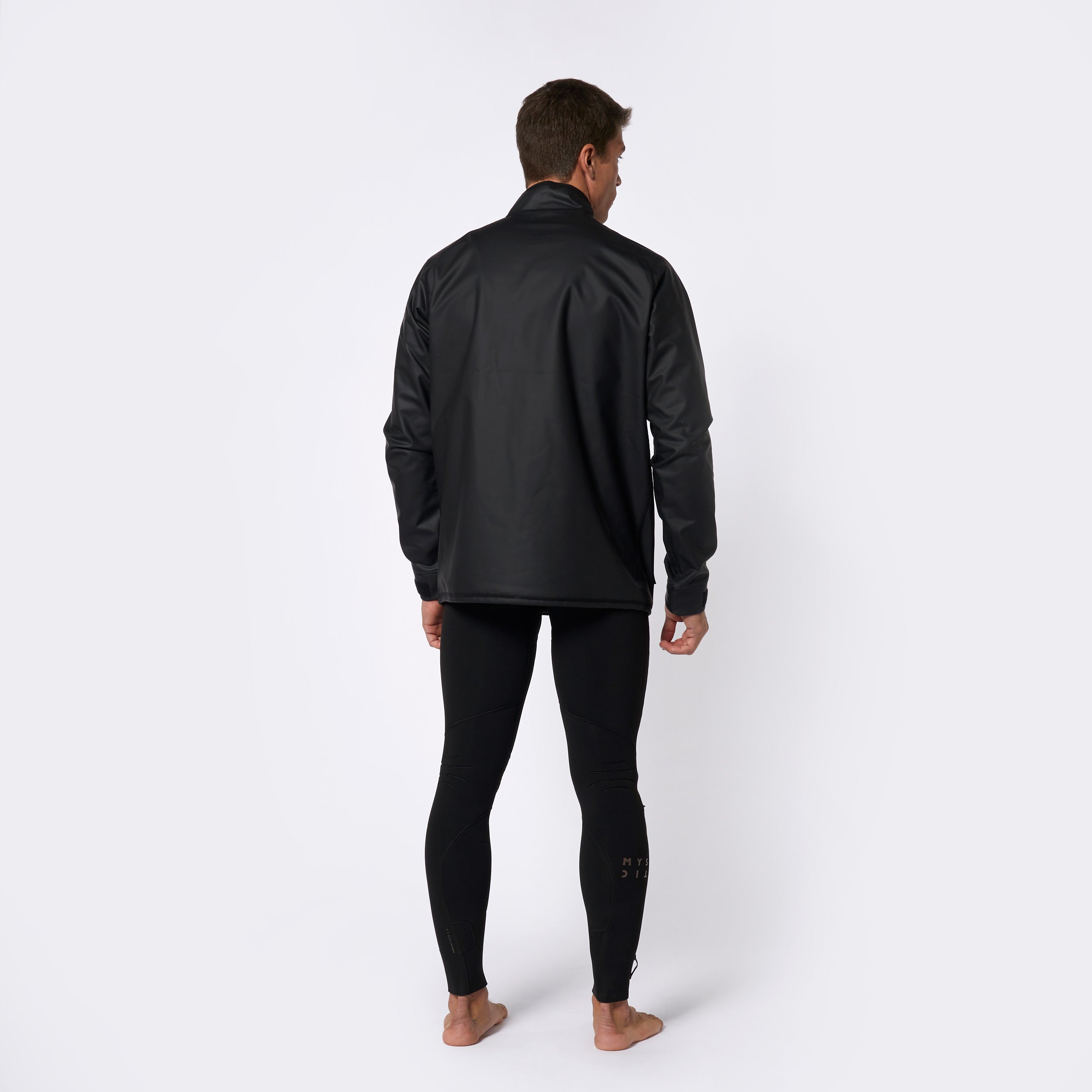Mystic Storm Pullover veste homme coupe-vent polaire noir