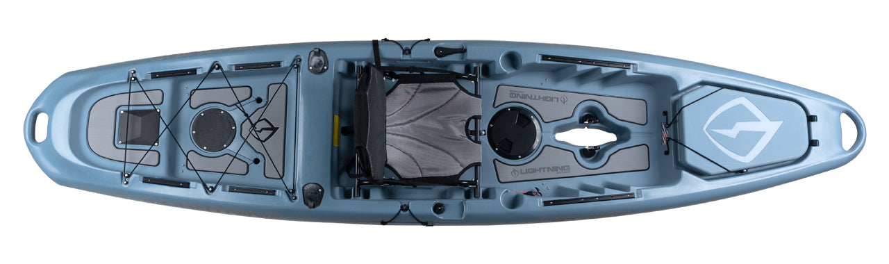 Lightning Strike HD kayak pêche à pédales Slate
