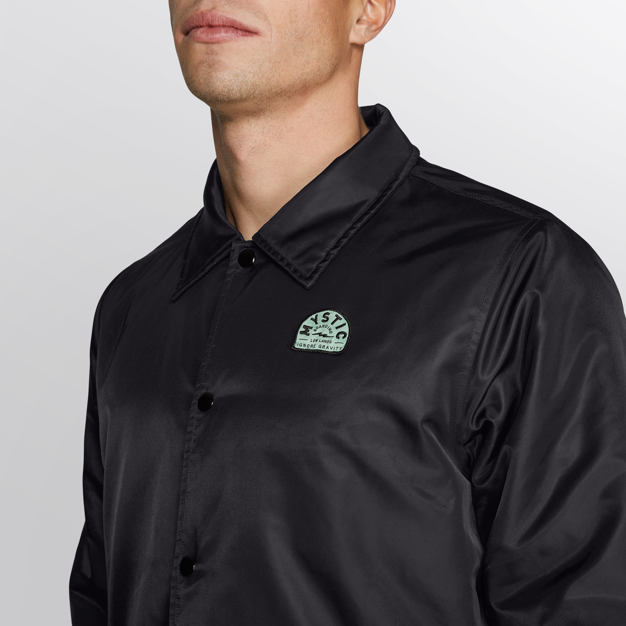 Mystic Coach Jacket veste noire toute saison