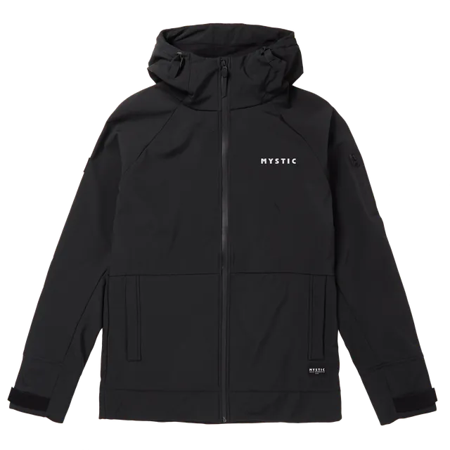 Mystic Mission veste softshell homme coupe-vent Black