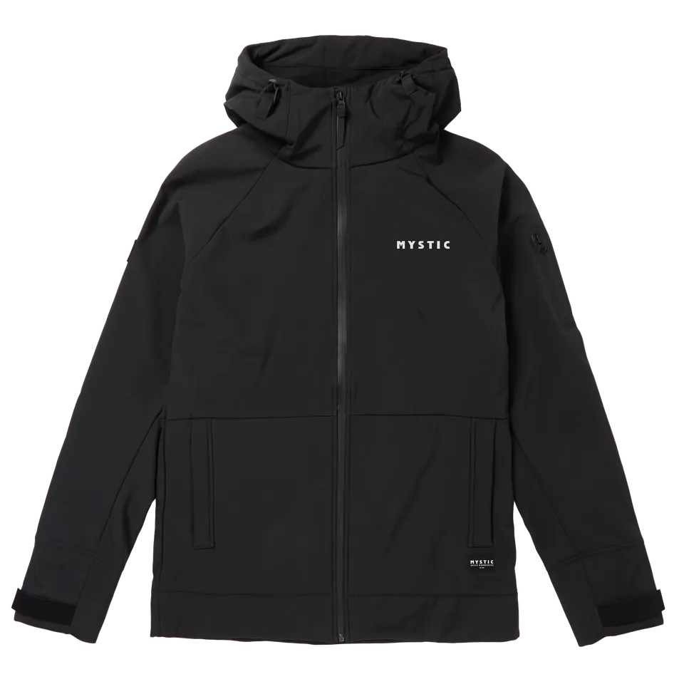 Mystic Mission veste softshell homme coupe-vent Black