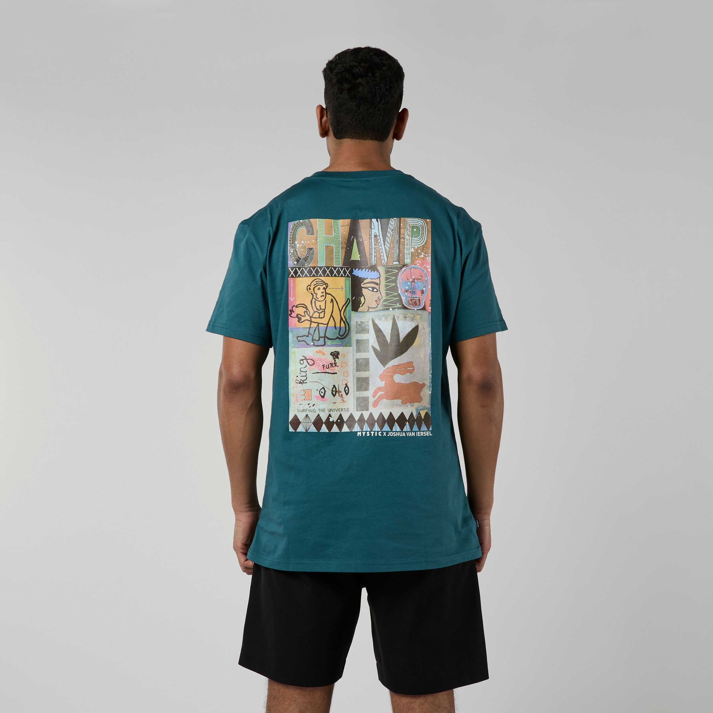 Mystic Funk Tee t-shirt blanc coton artistes