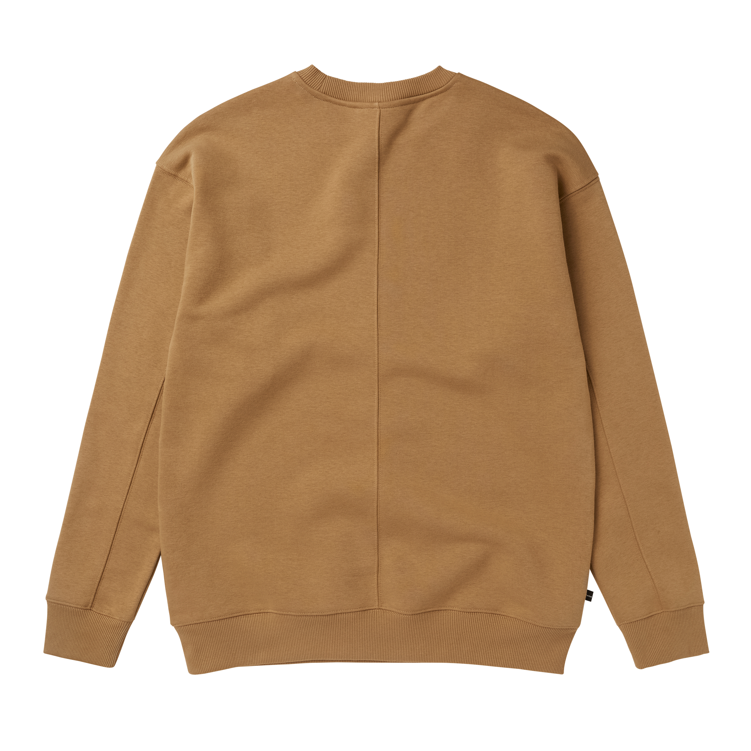 Mystic Trademark Sweat Col Rond Marron Doux