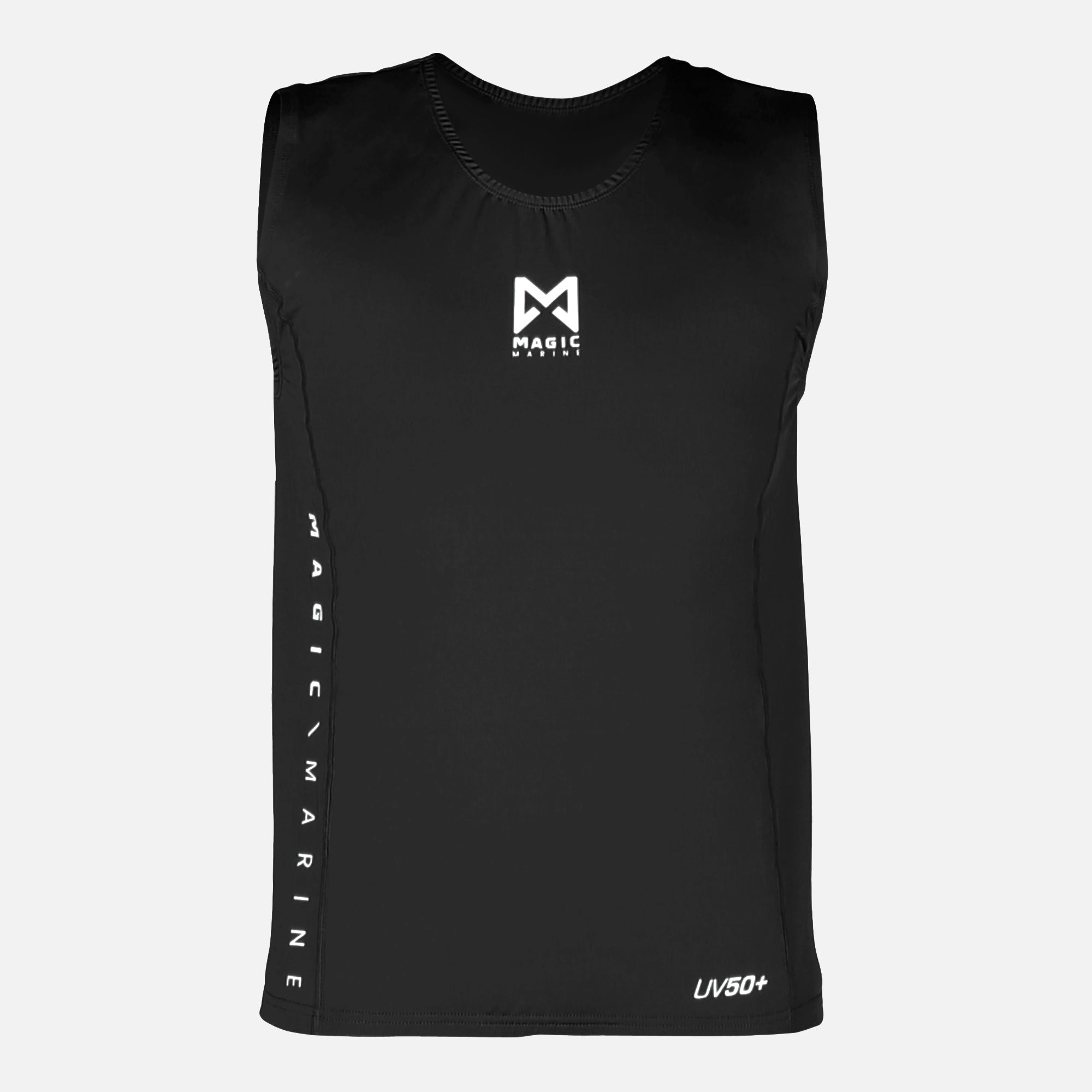 Magic Marine Brand Overtop lycra sans manches noir