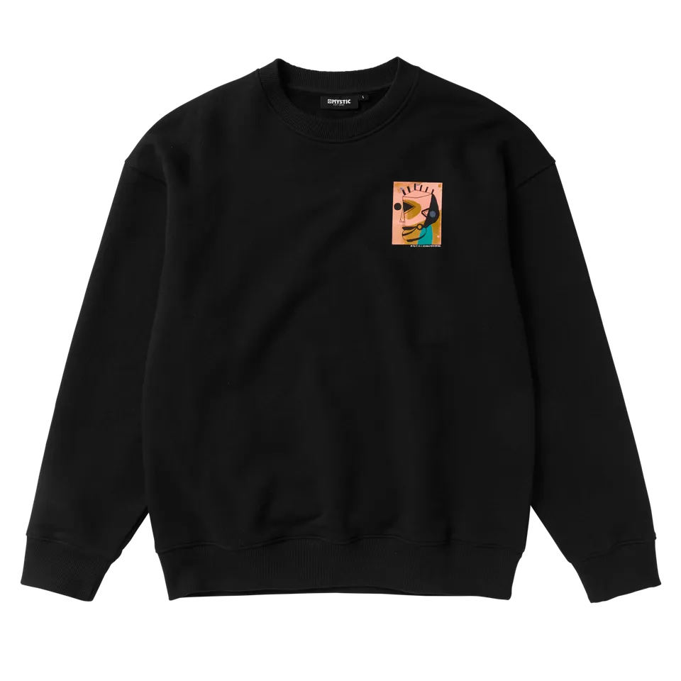 Mystic The Joshua Crew sweat coton noir L