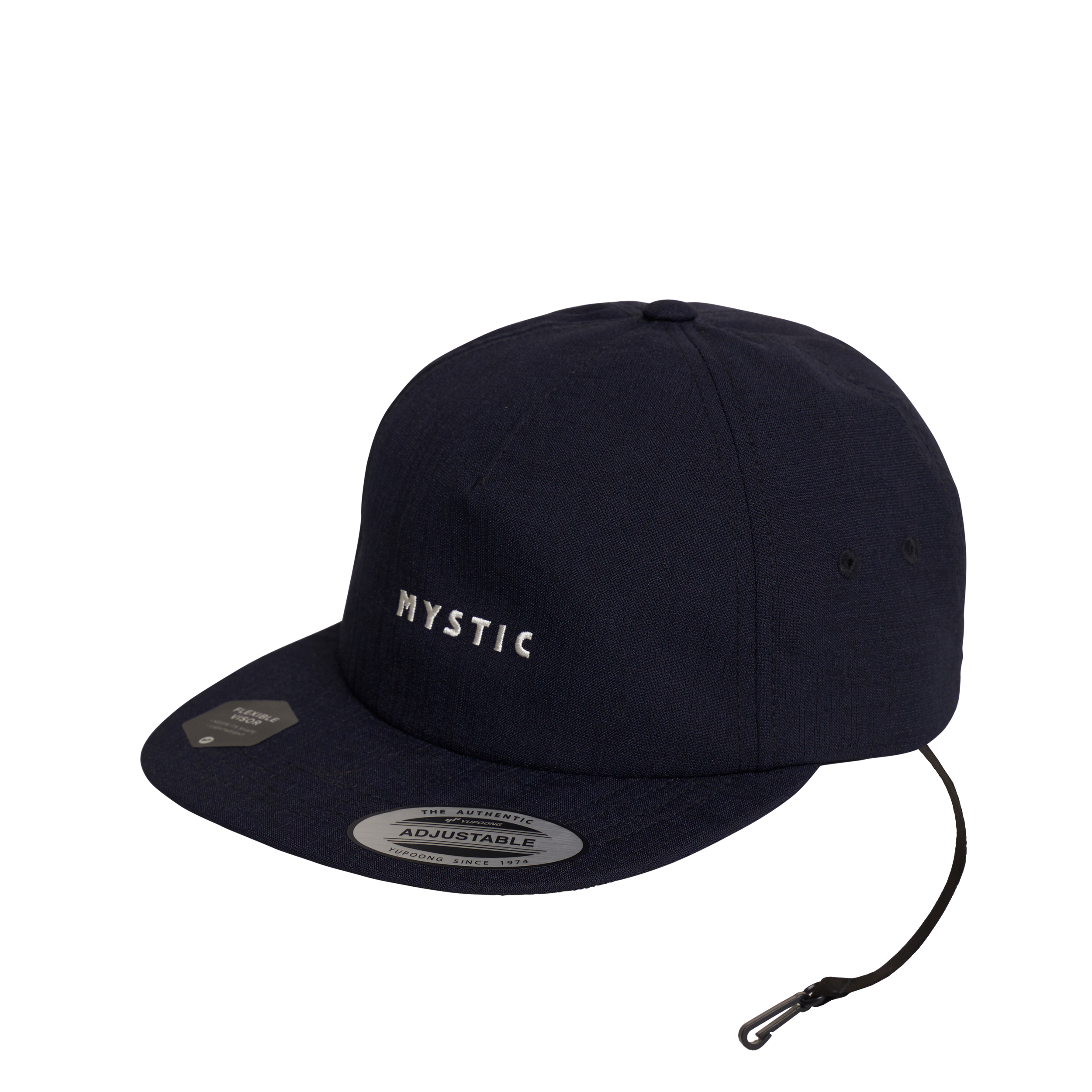 Mystic Quicksand casquette surf blanc cassé sangle clip