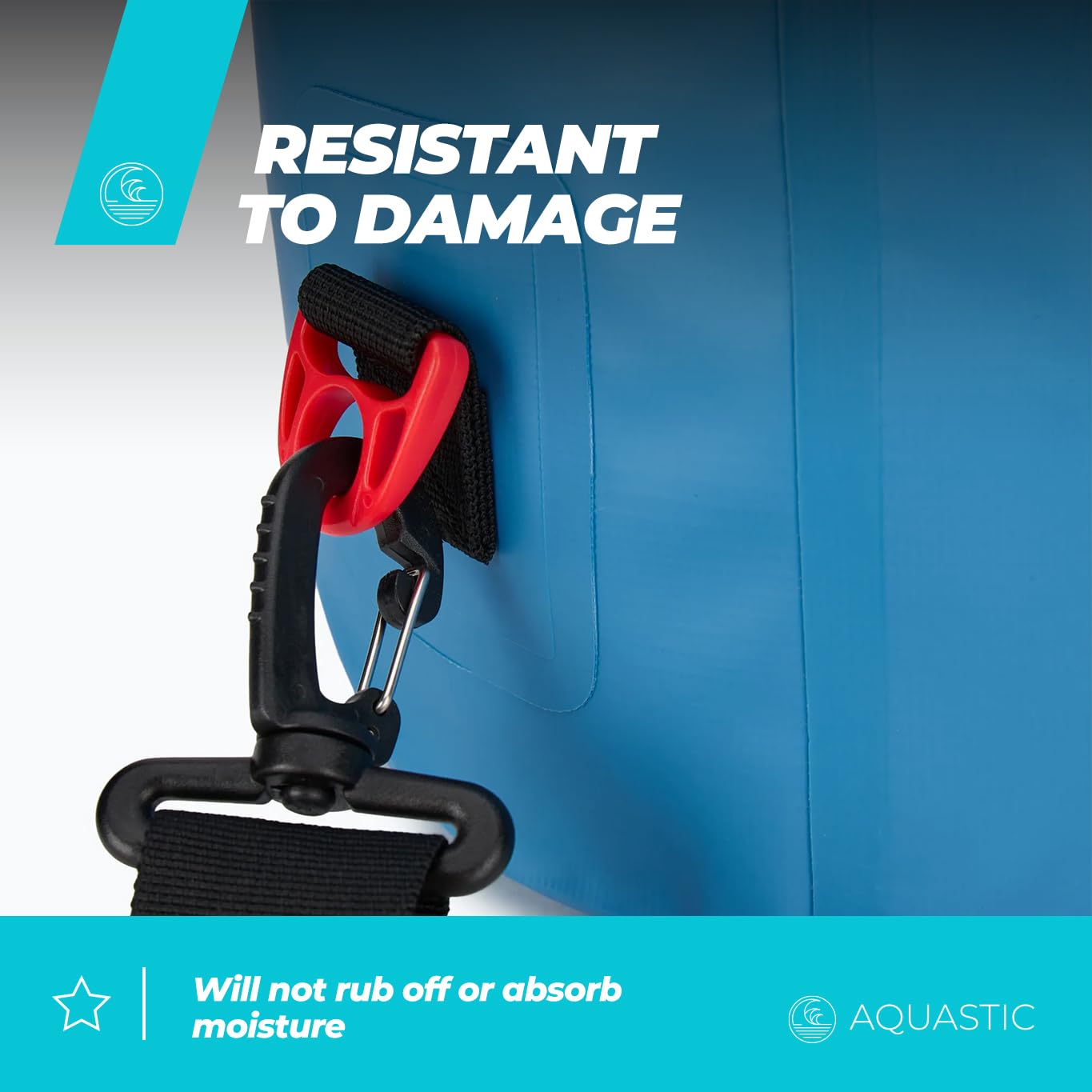AQUASTIC Sac Étanche 20 L PVC 500D à bretelles