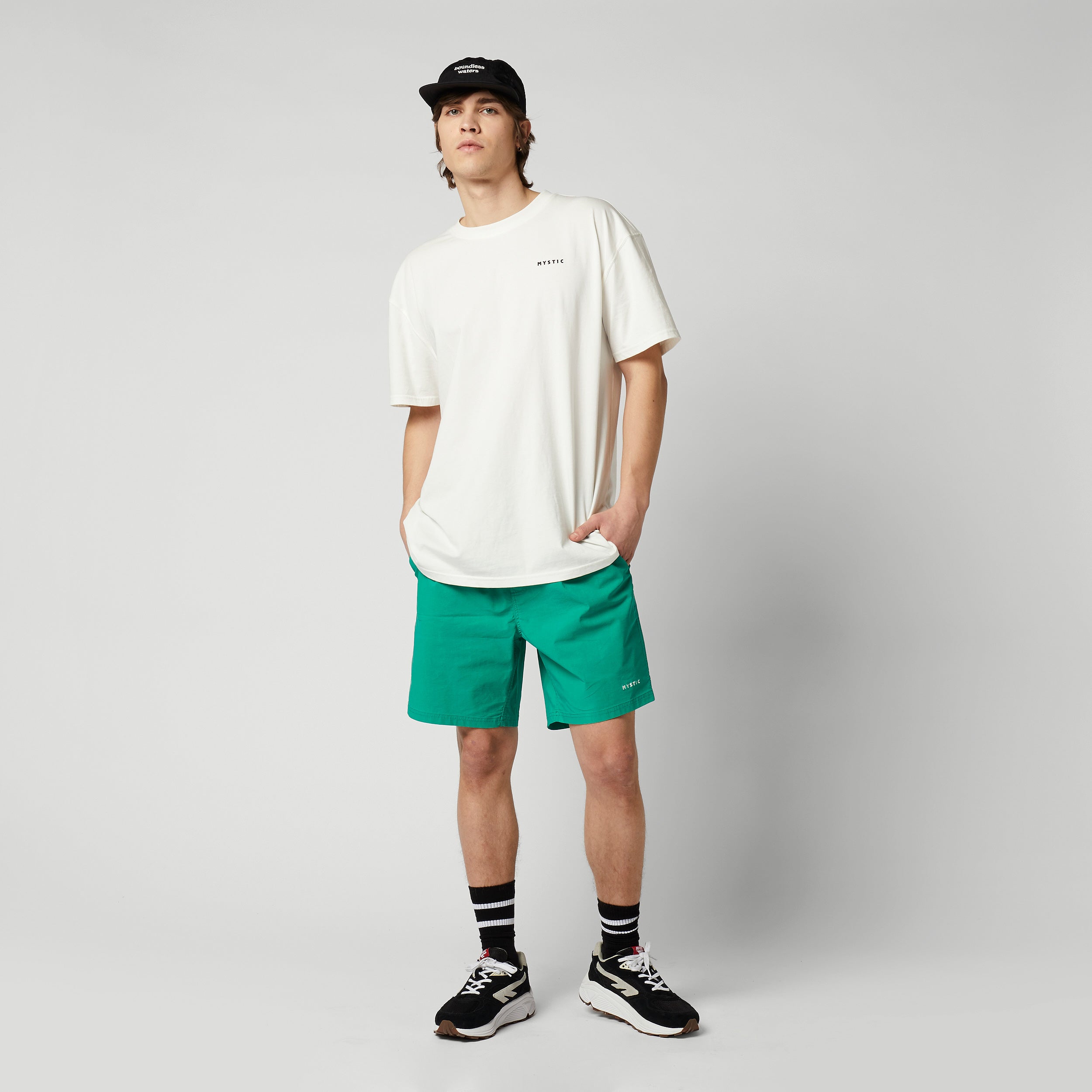 Mystic Profile Tee t-shirt noir 220g logo dos