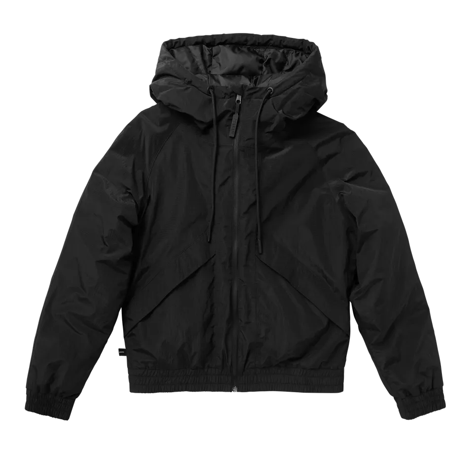 Mystic Hooded Bomber veste femme noire 5K
