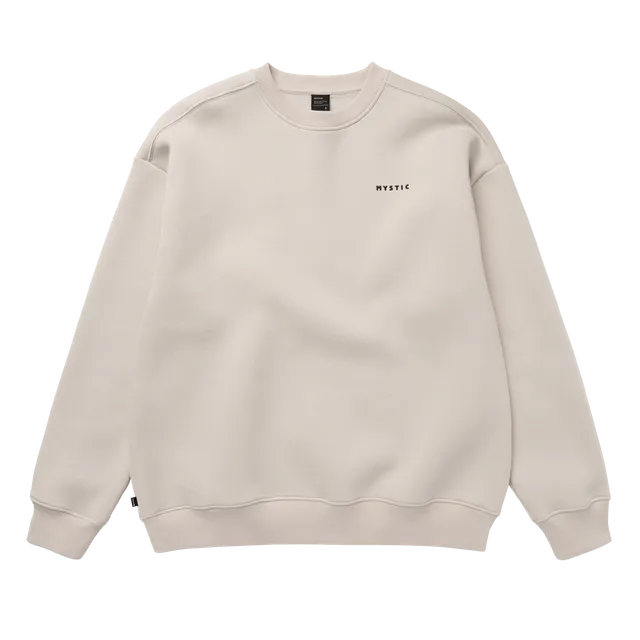 Mystic Profile Crew sweat coton noir