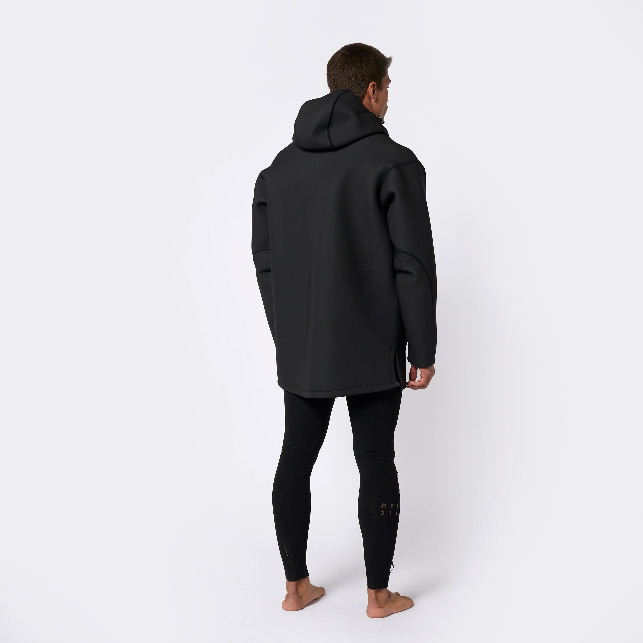 Mystic Battle 3/2mm veste néoprène homme noir coupe-vent