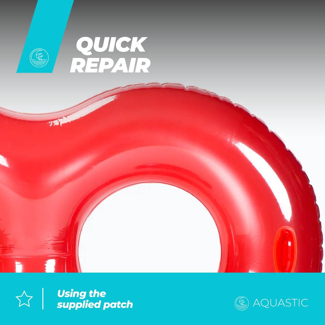 AQUASTIC ASR-175R flotteur gonflable double rouge
