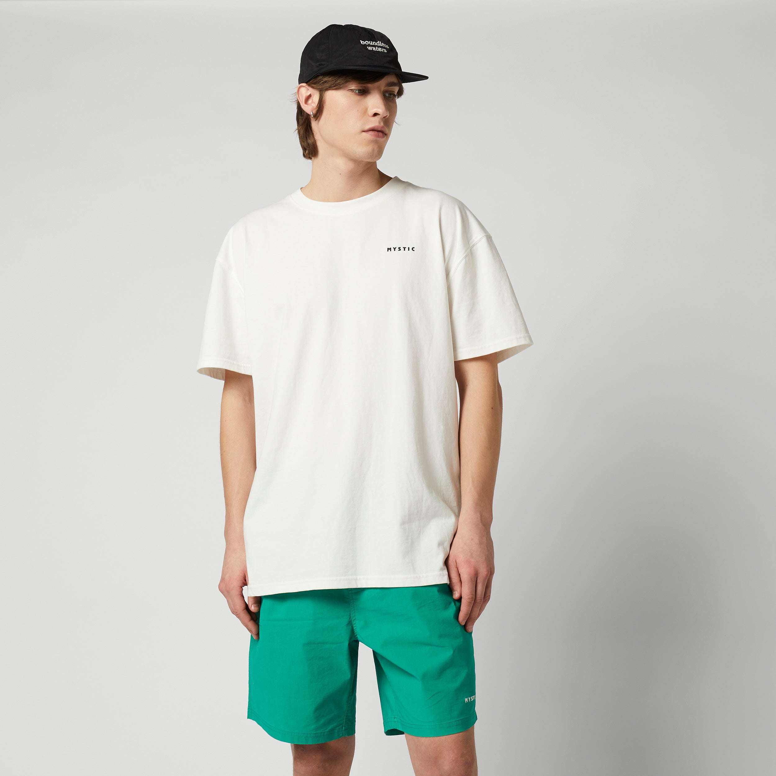 Mystic Profile Tee t-shirt noir 220g logo dos