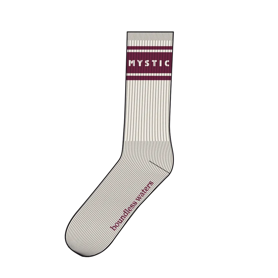 Mystic Essential Chaussettes Noires coton