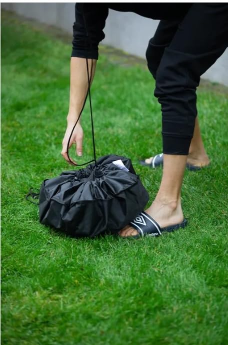 AQUASTIC Wintstick Tapis Sac Change 65 cm noir