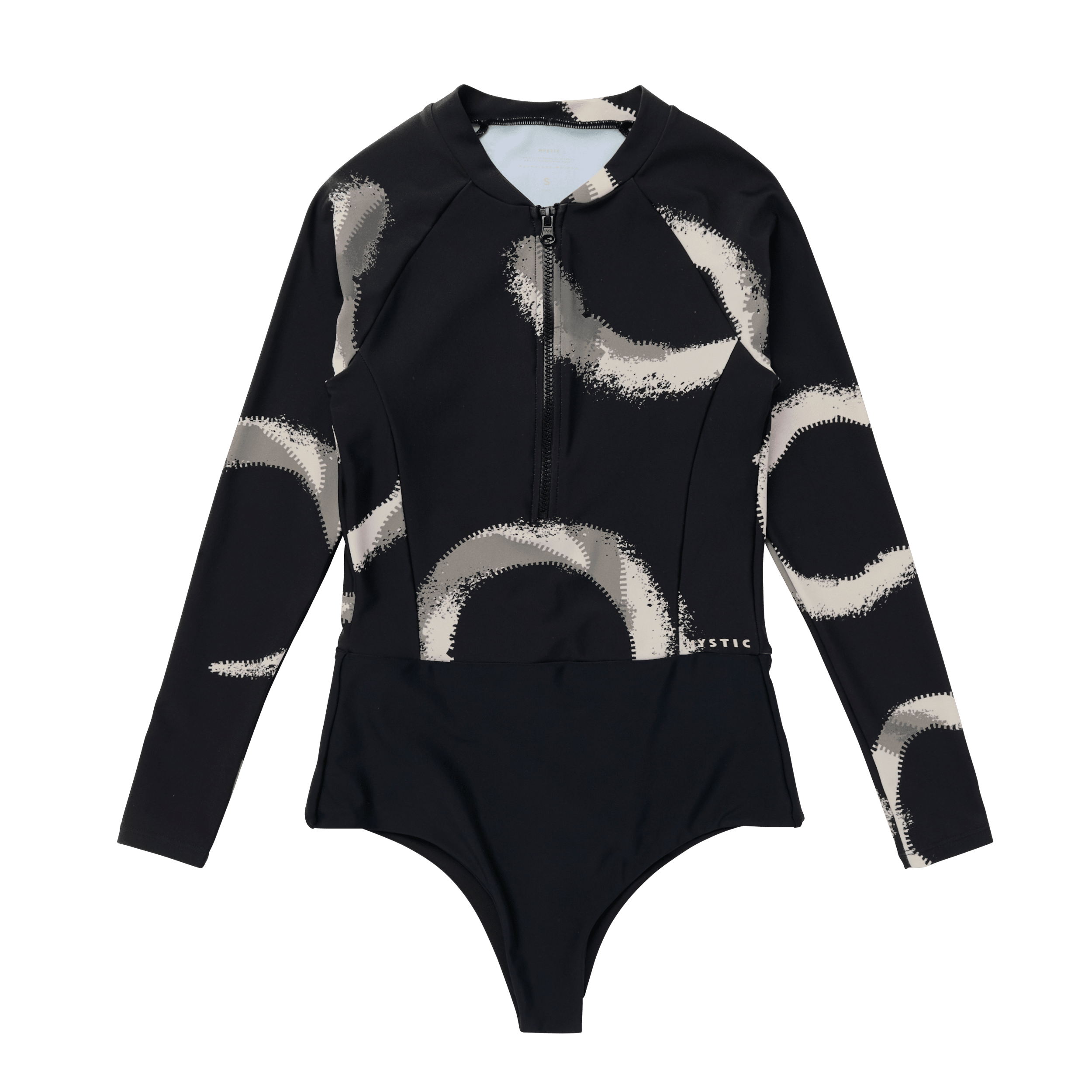 Mystic Jayde L/S Maillot Surf 1 Pièce Femme Noir UPF50