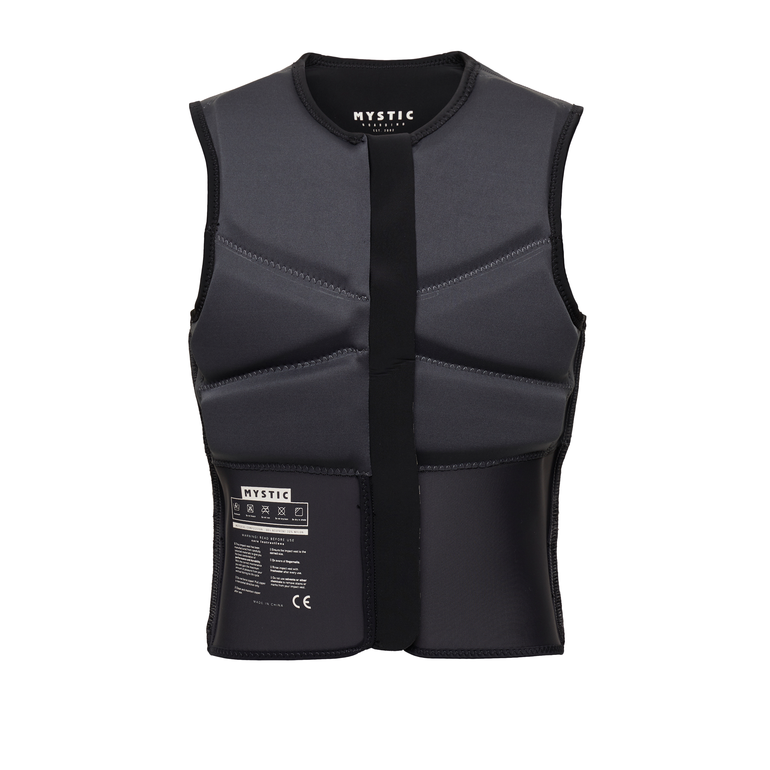 Mystic Block Impact Vest Fzip gilet impact noir