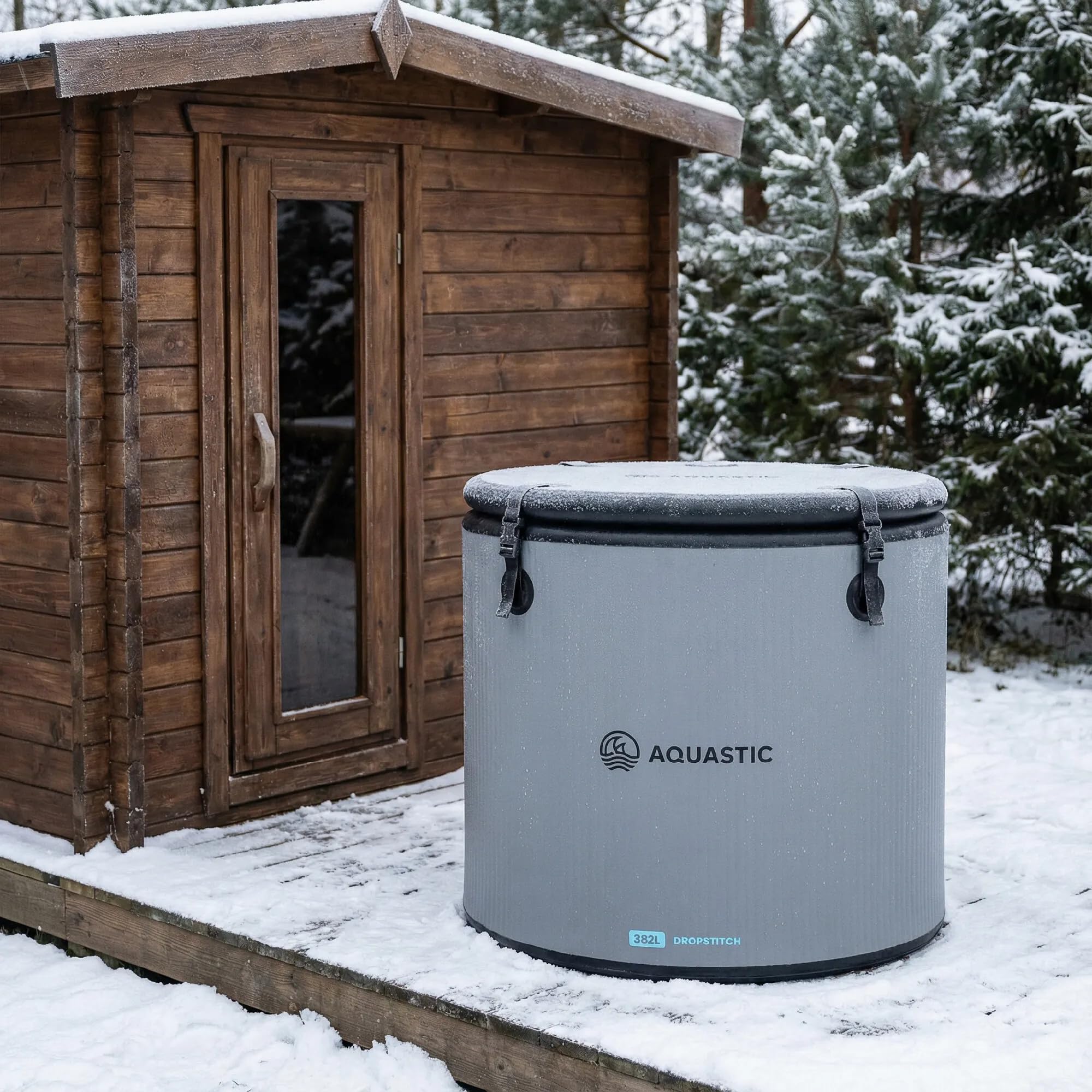 AQUASTIC BrrFree bain de glace gonflable 382 L