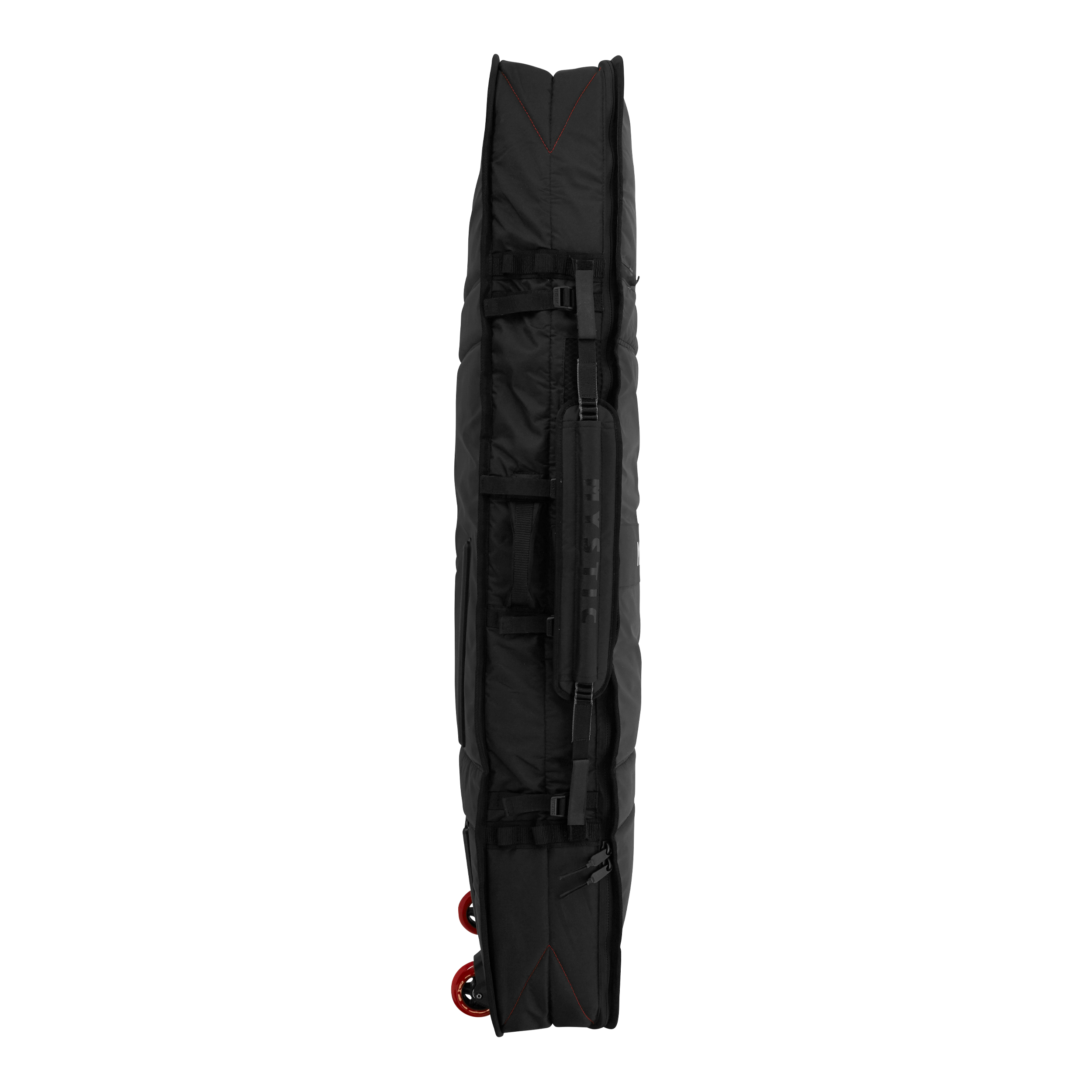 Mystic Saga housse boardbag noir roulettes protection