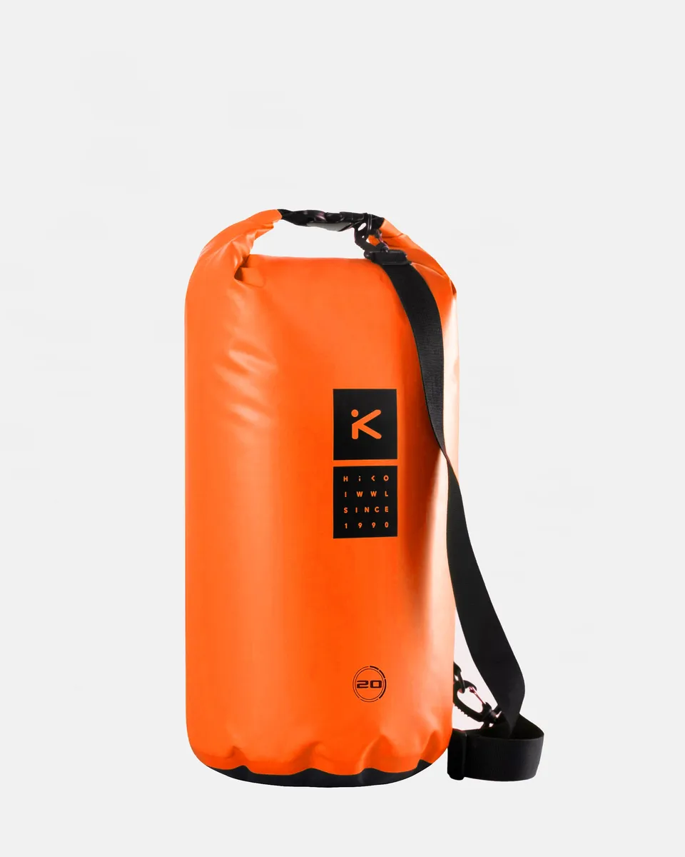 HIKO Rover 20L sac étanche enroulable fluo