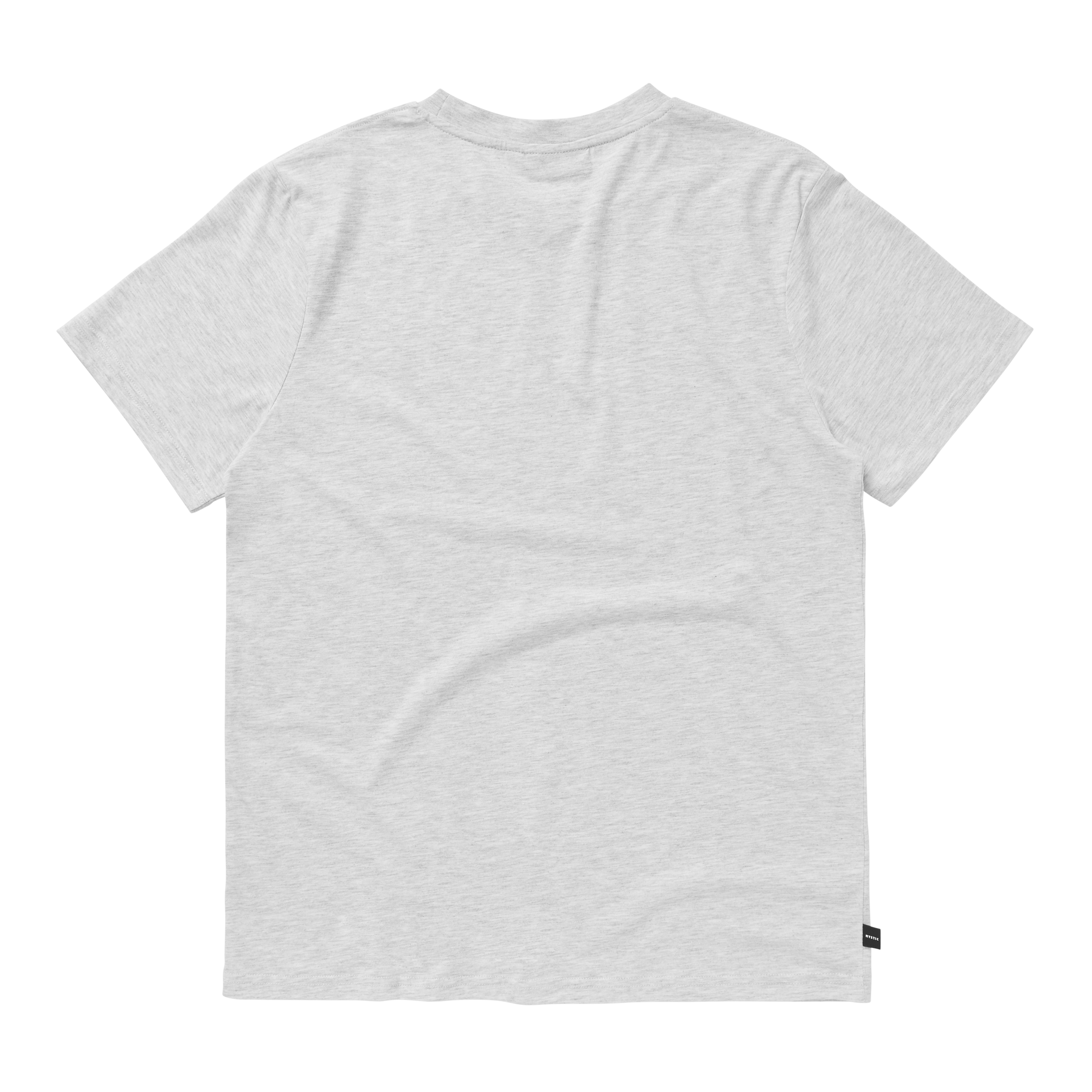 Mystic Brand Tee t-shirt jersey blanc cassé logo poitrine