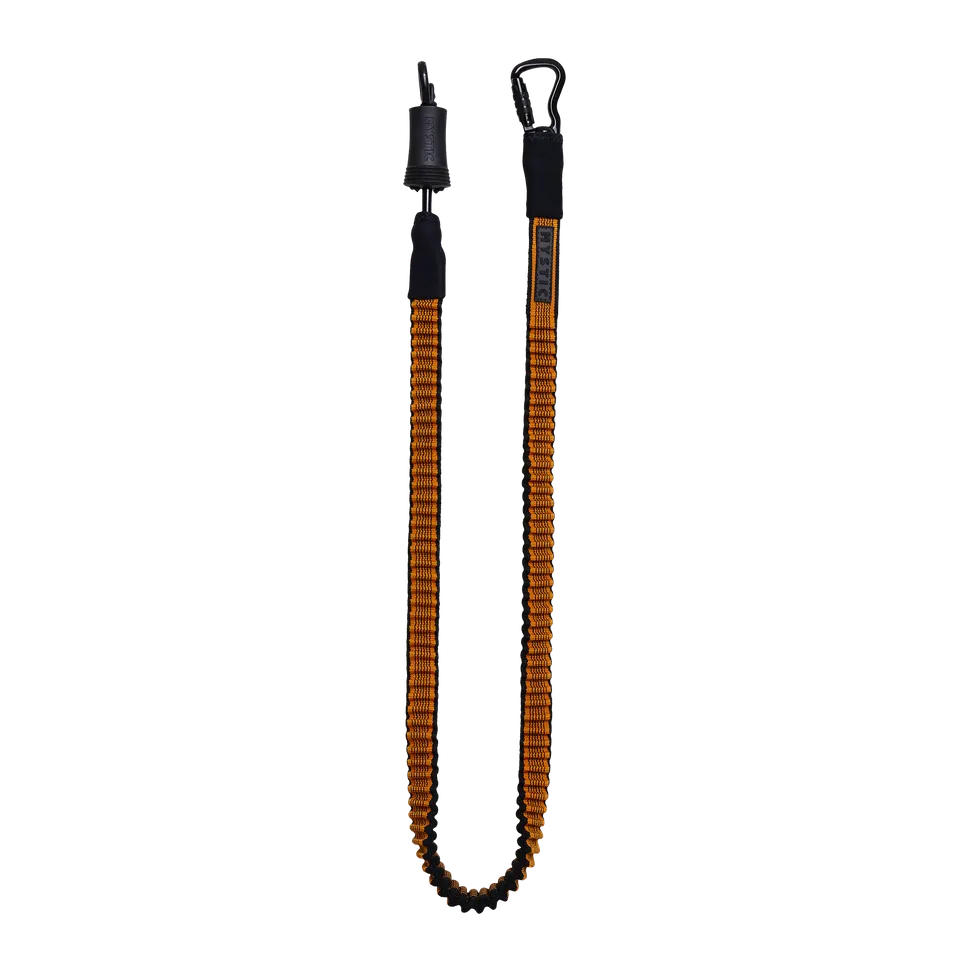 Mystic Kite HP Leash Long leash kite noir orange 130 cm