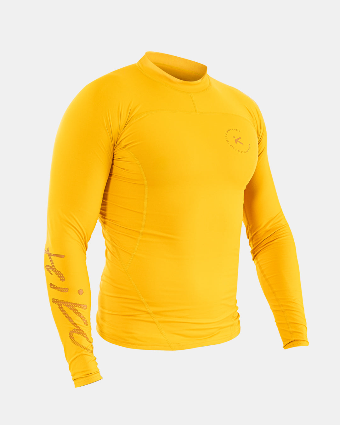 HIKO Shade V4 t-shirt anti-UV mustard yellow